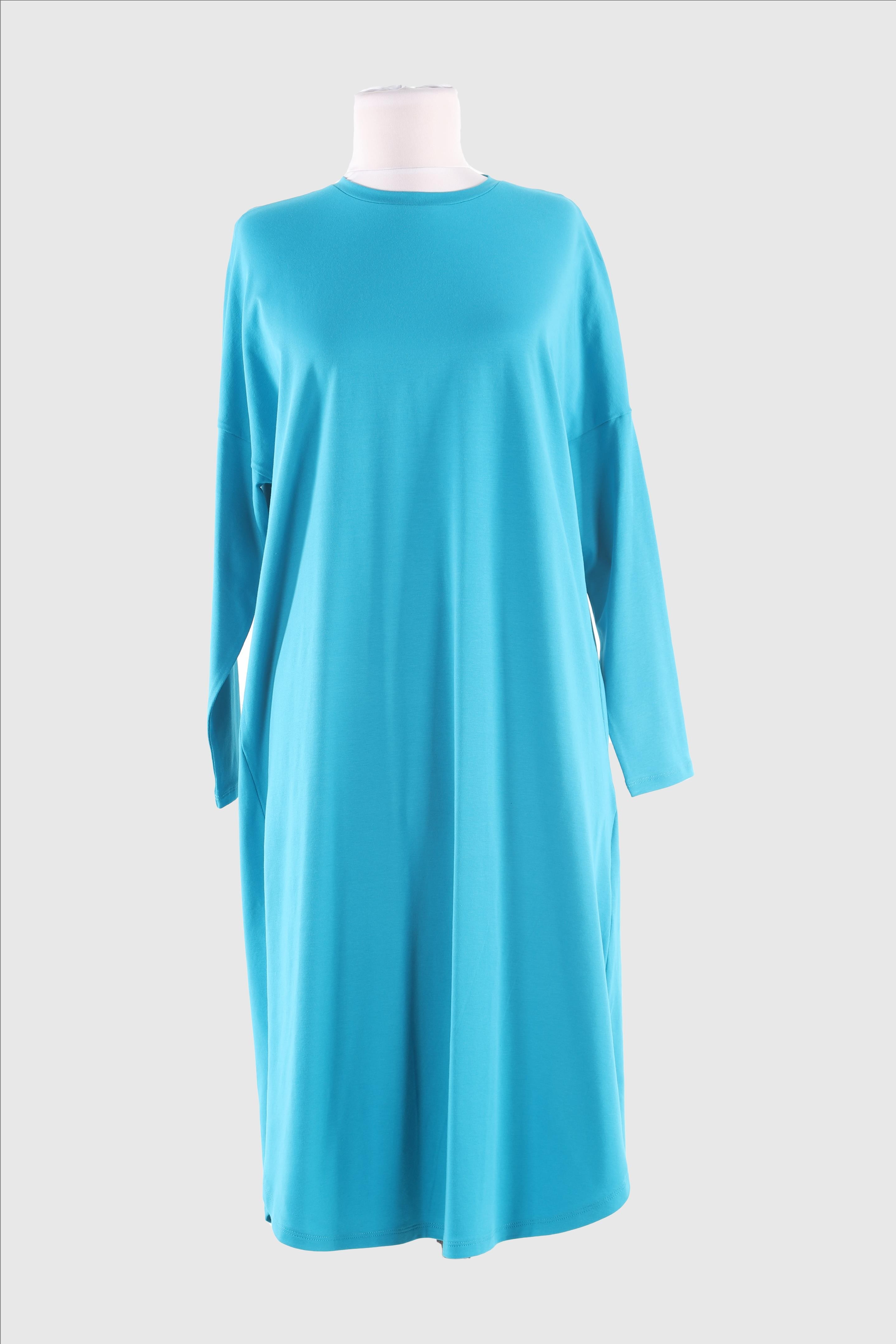 2224_Basic Uzun Kollu Tesettür Tunik