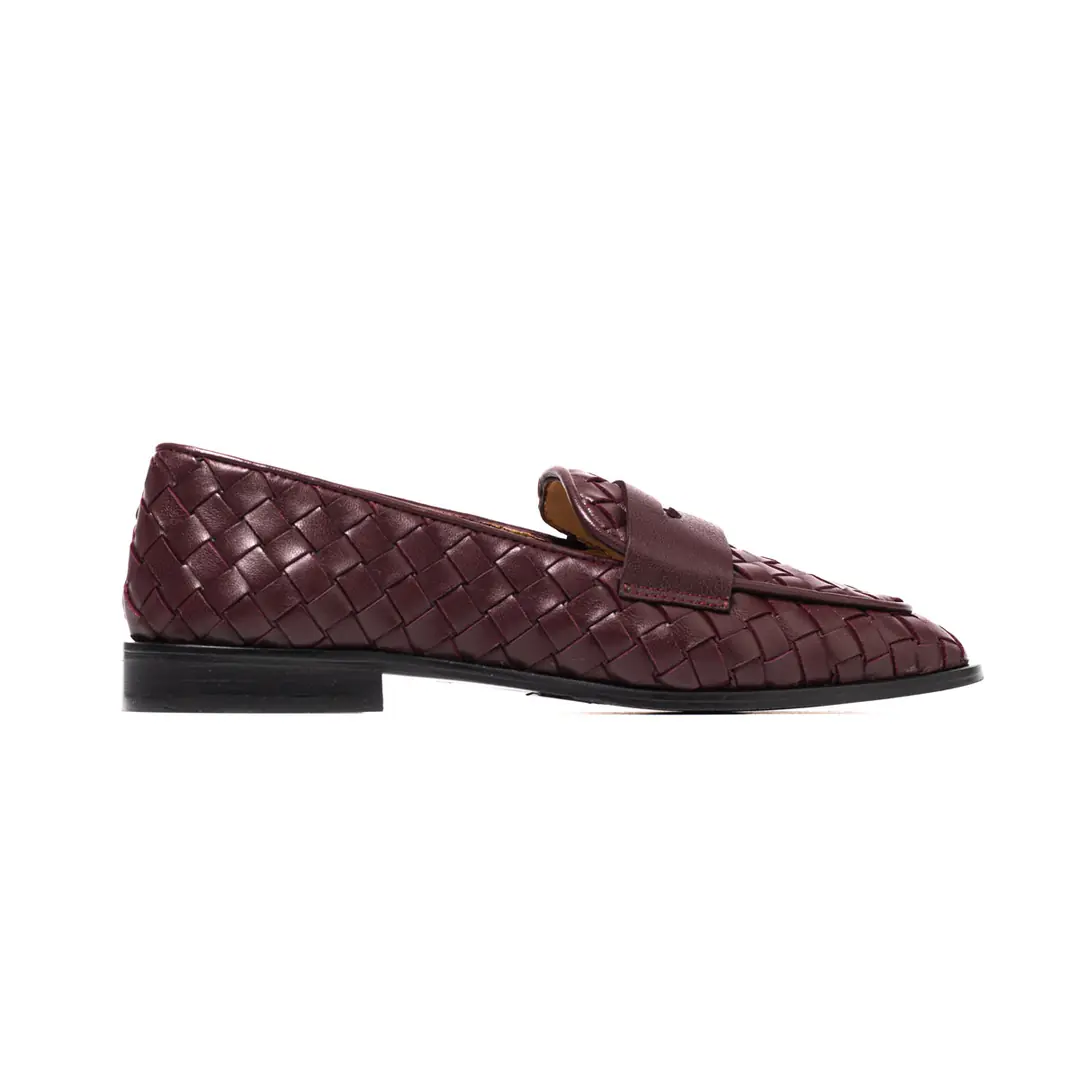 Chiara Bellini Kadın Loafer - Bordo