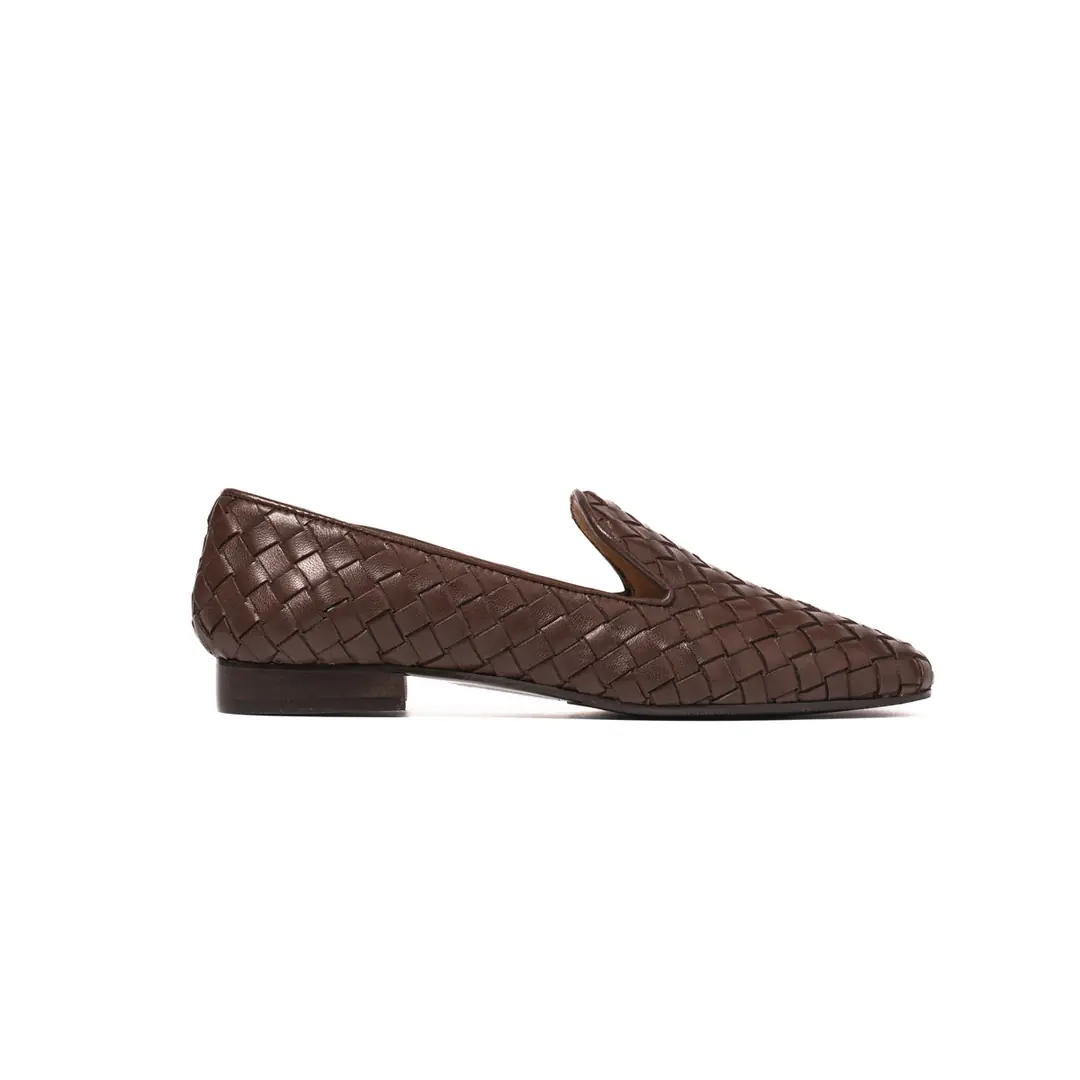 Chiara Bellini Kadın Loafer - Koyu Kahverengi