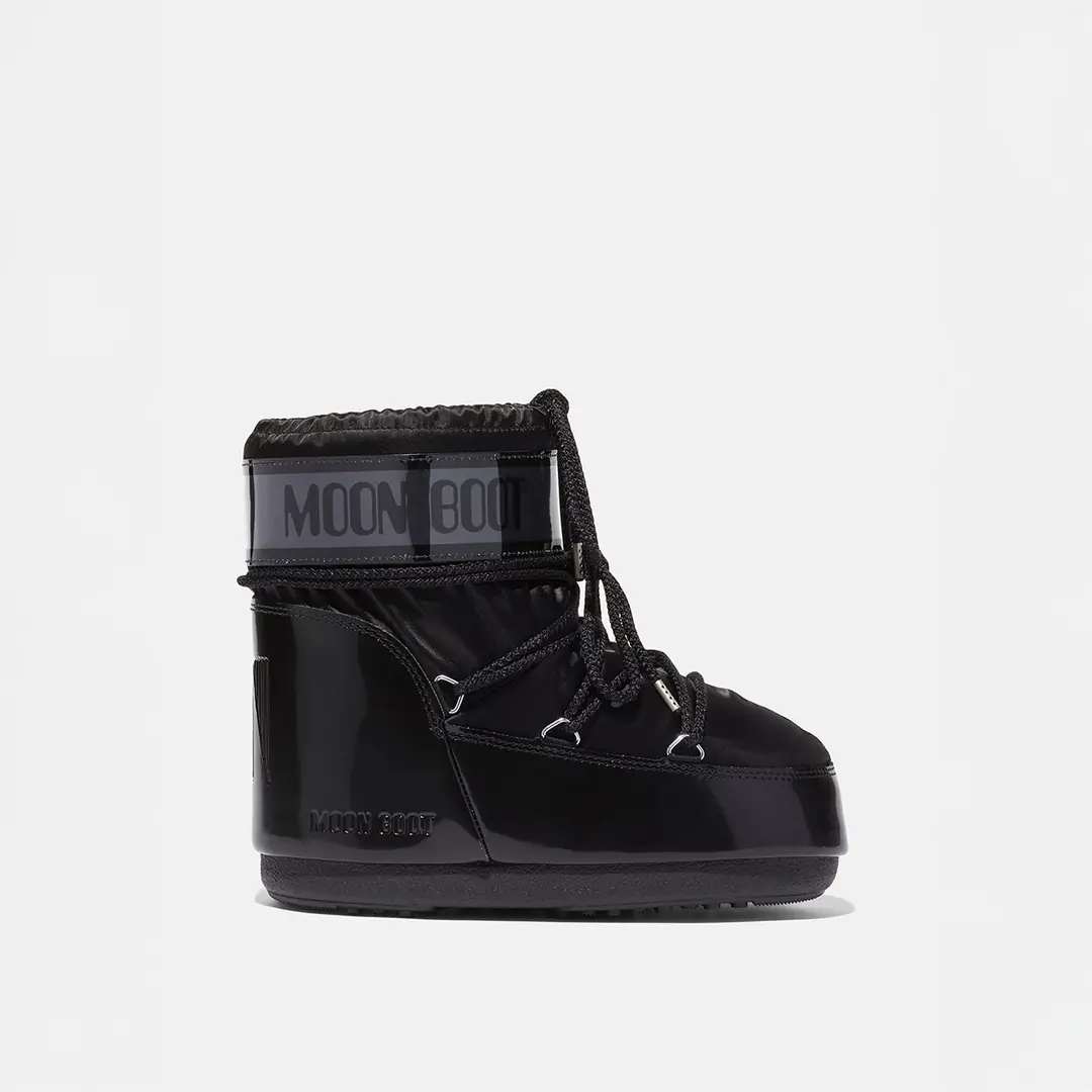 80D1409350-N001 Moon Boot Icon Low Glance Black | Deriden