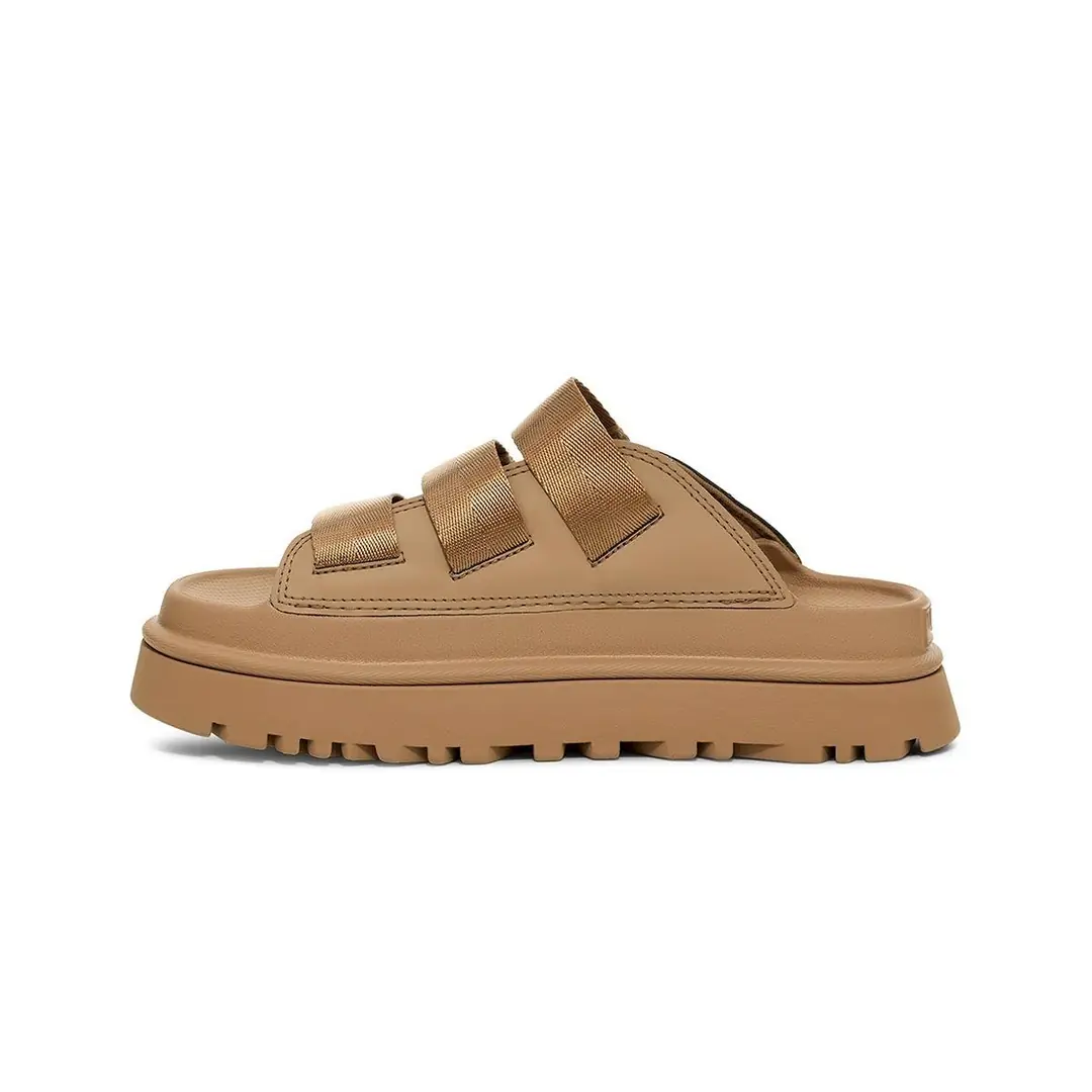 1167430 UGG W Goldenglow Slide Dark Sand