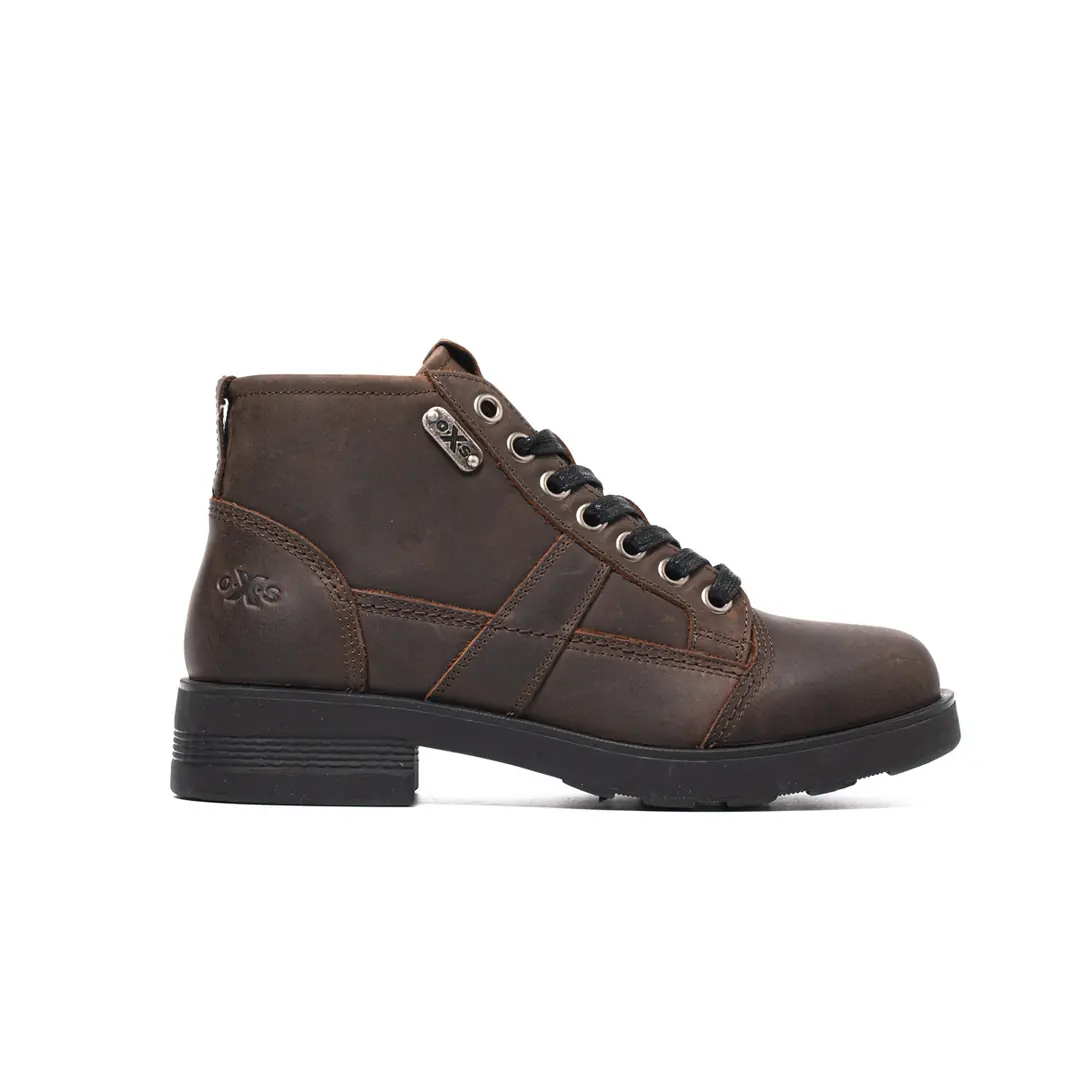 OXM003614 OXS FRANK 0036 MID M LEATHER DK.Brown