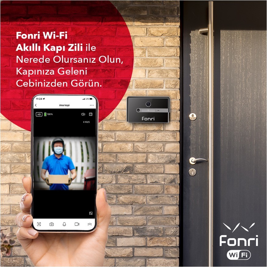 Fonri Akıllı Kapı Zili