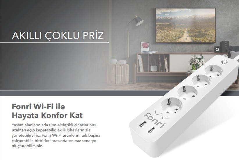 Fonri Wi-Fi Smart Multi-Socket