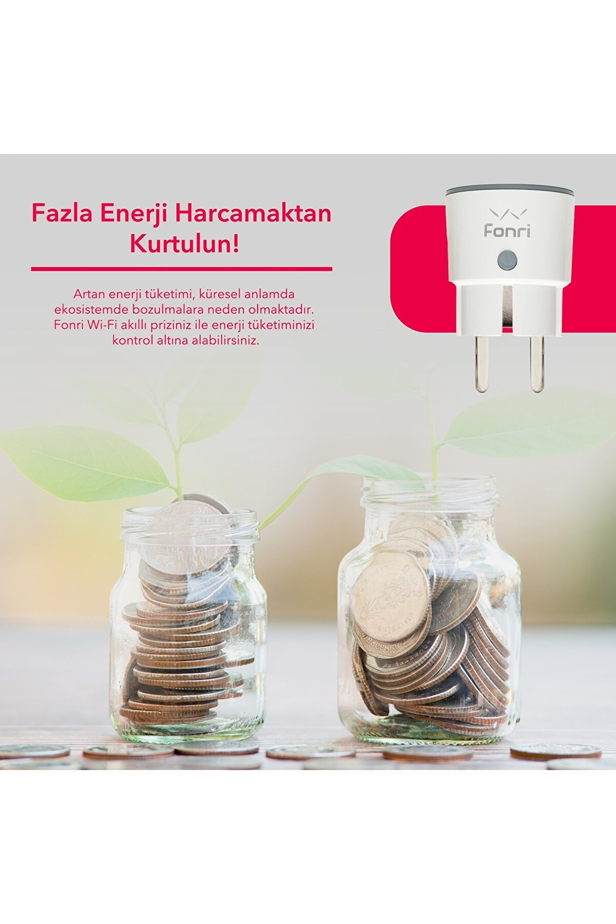 Fonri Wi-Fi Smart Plug (16 Amps)