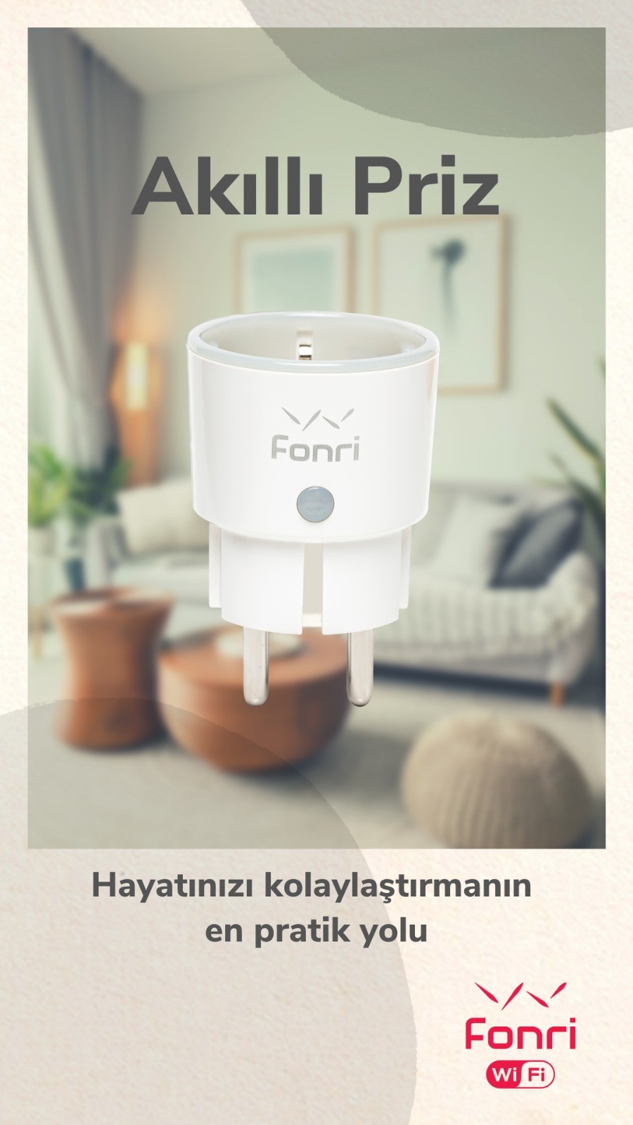 Fonri Wi-Fi Smart Plug (16 Amps)