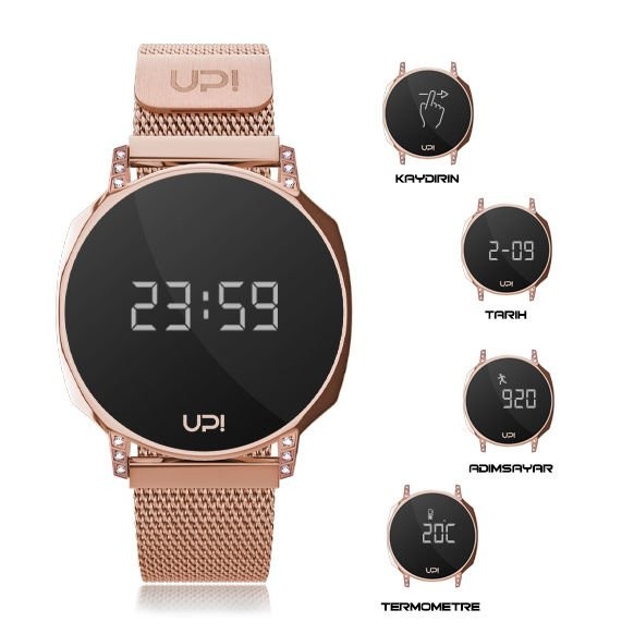 UPWATCH XT MINI ROSE GOLD SWAN ZIRCONIA + 1764