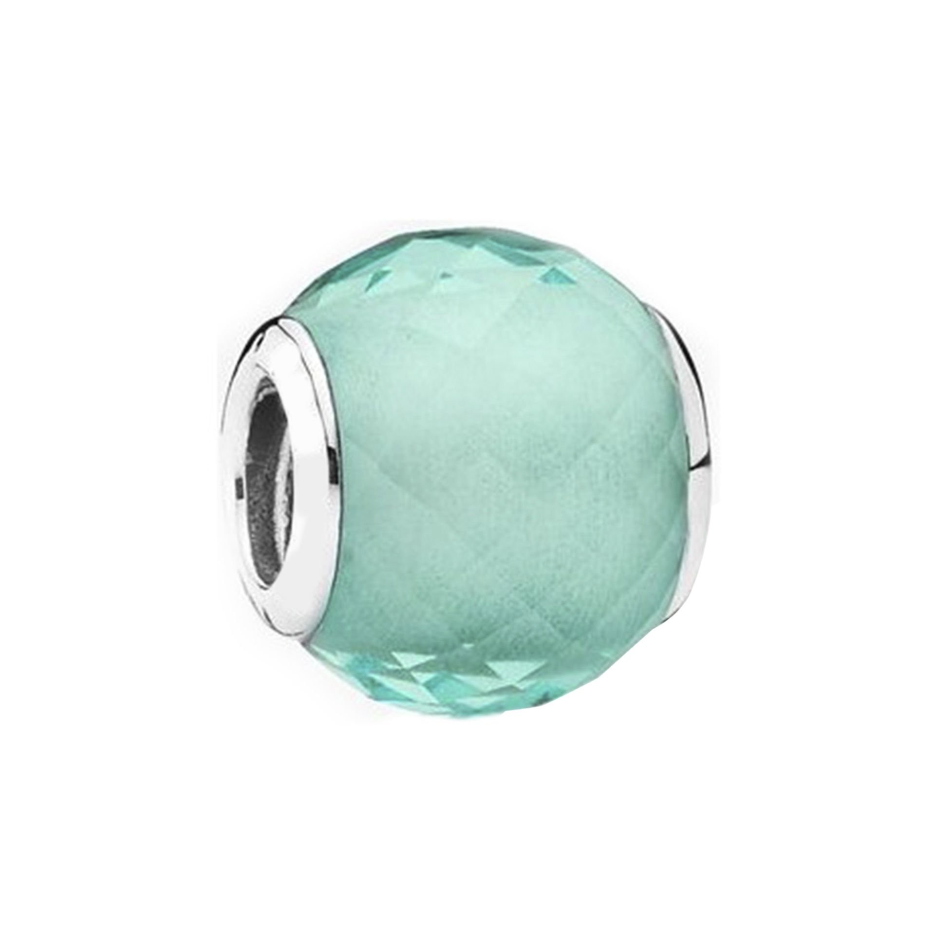 Nur Silver Murano Taşlı Gümüş Charm NUR-BL10032