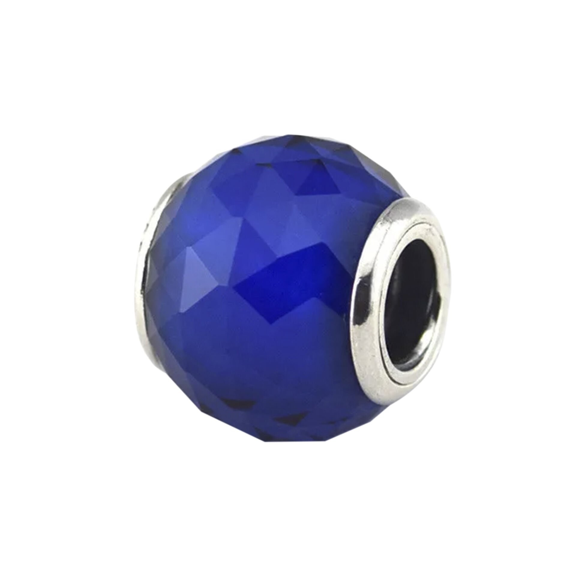 Nur Silver Murano Taşlı Gümüş Charm NUR-BL00021