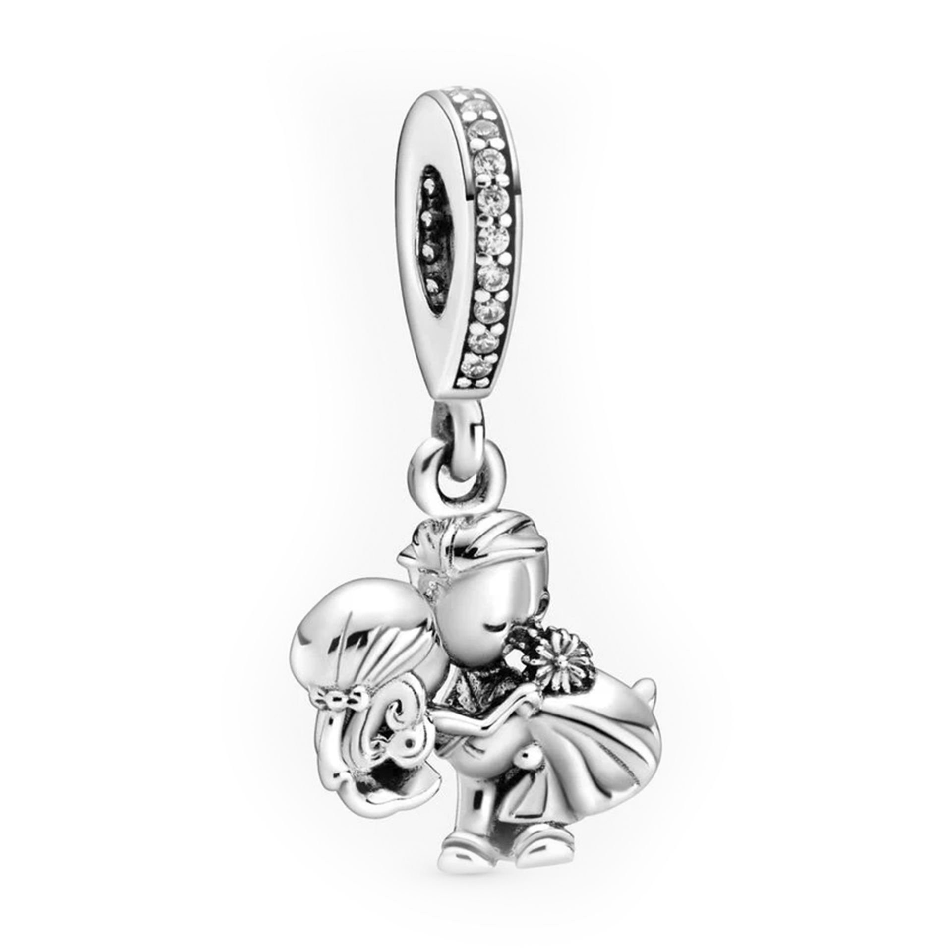Nur Silver Gelin Ve Damat Gümüş Charm NUR-BL00279
