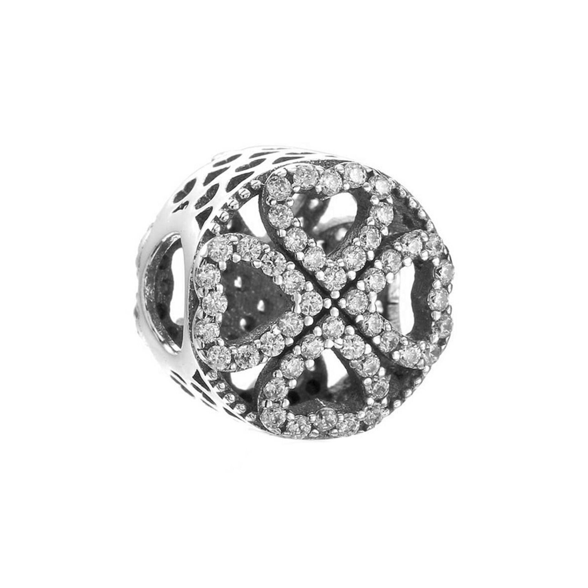 Nur Silver Yonca Gümüş Charm NUR-BL01007
