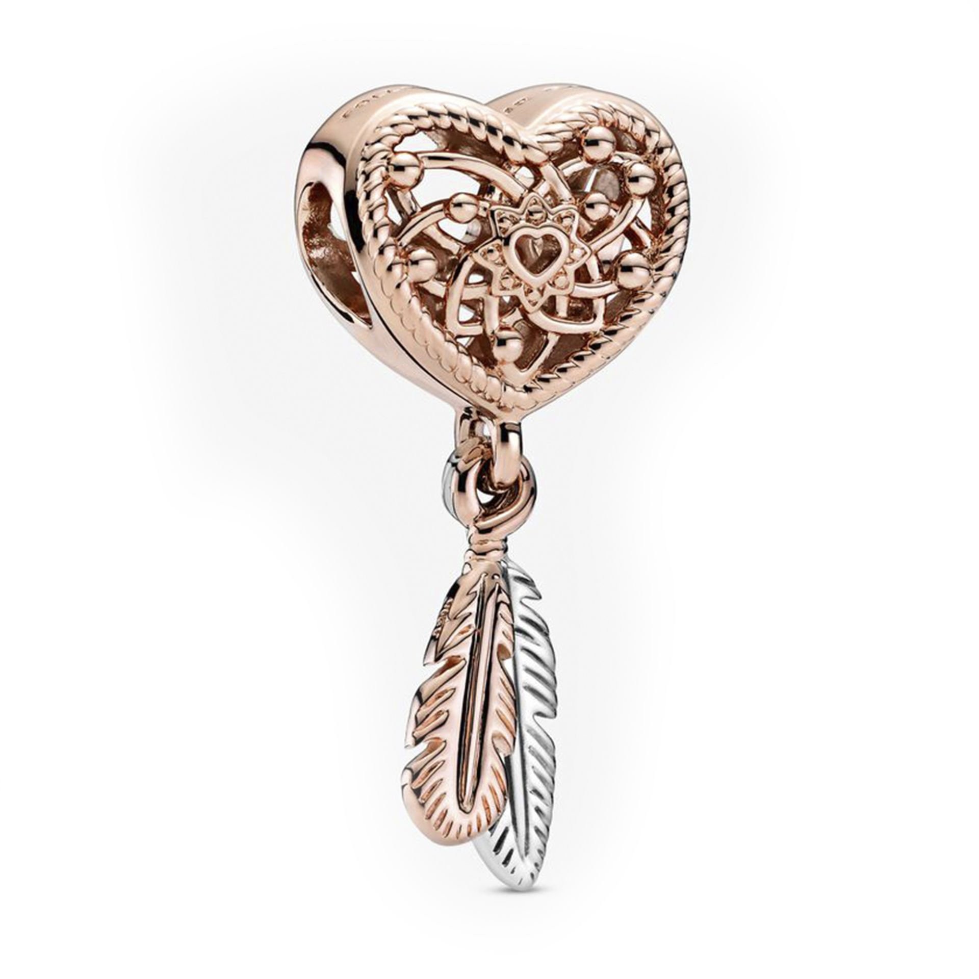 Nur Silver Kalpli Düş Kapanı Gümüş Charm NUR-BL12457
