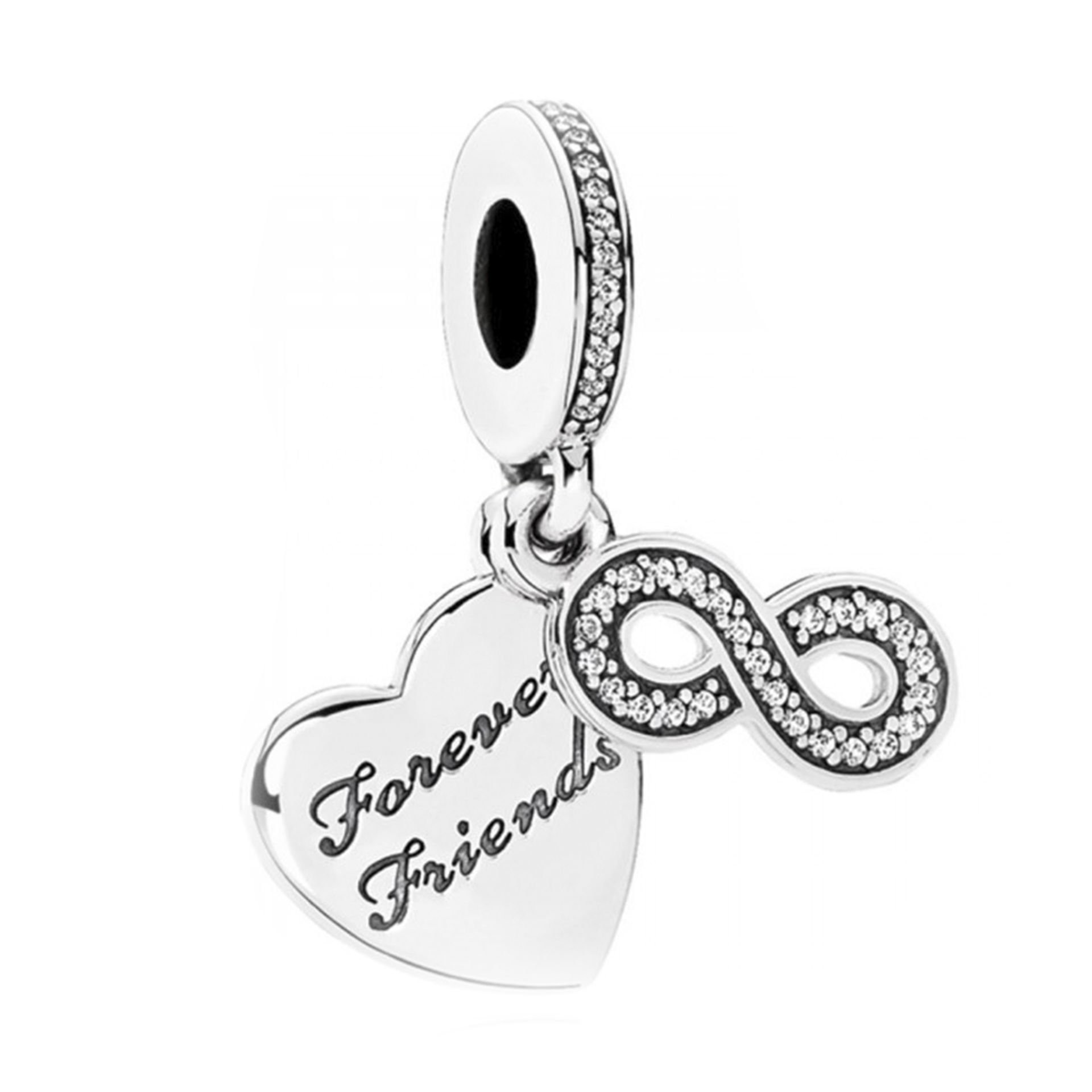 Nur Silver Sonsuzluk Gümüş Charm NUR-BL00291