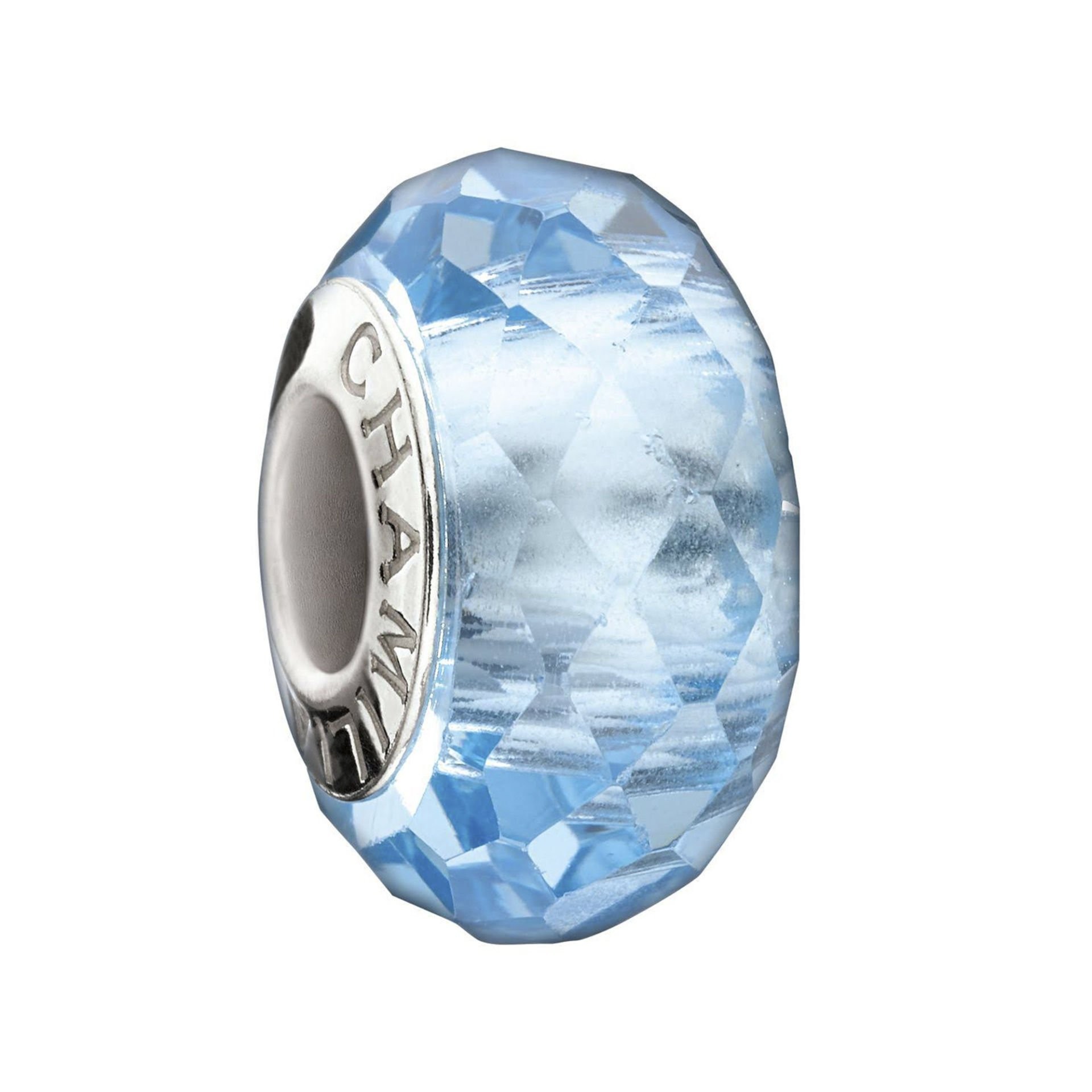 Nur Silver Murano Taşlı Gümüş Charm NUR-BL00336