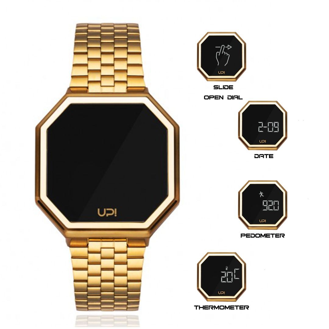UPWATCH EDGE SHINY GOLD + 1351