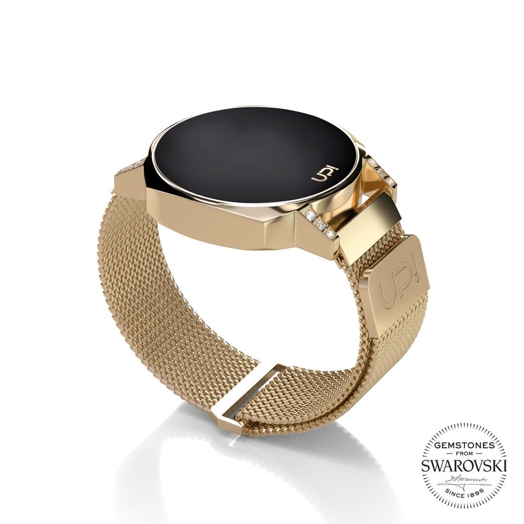 UPWATCH XT MINI GOLD SWAN ZIRCONIA + 1765