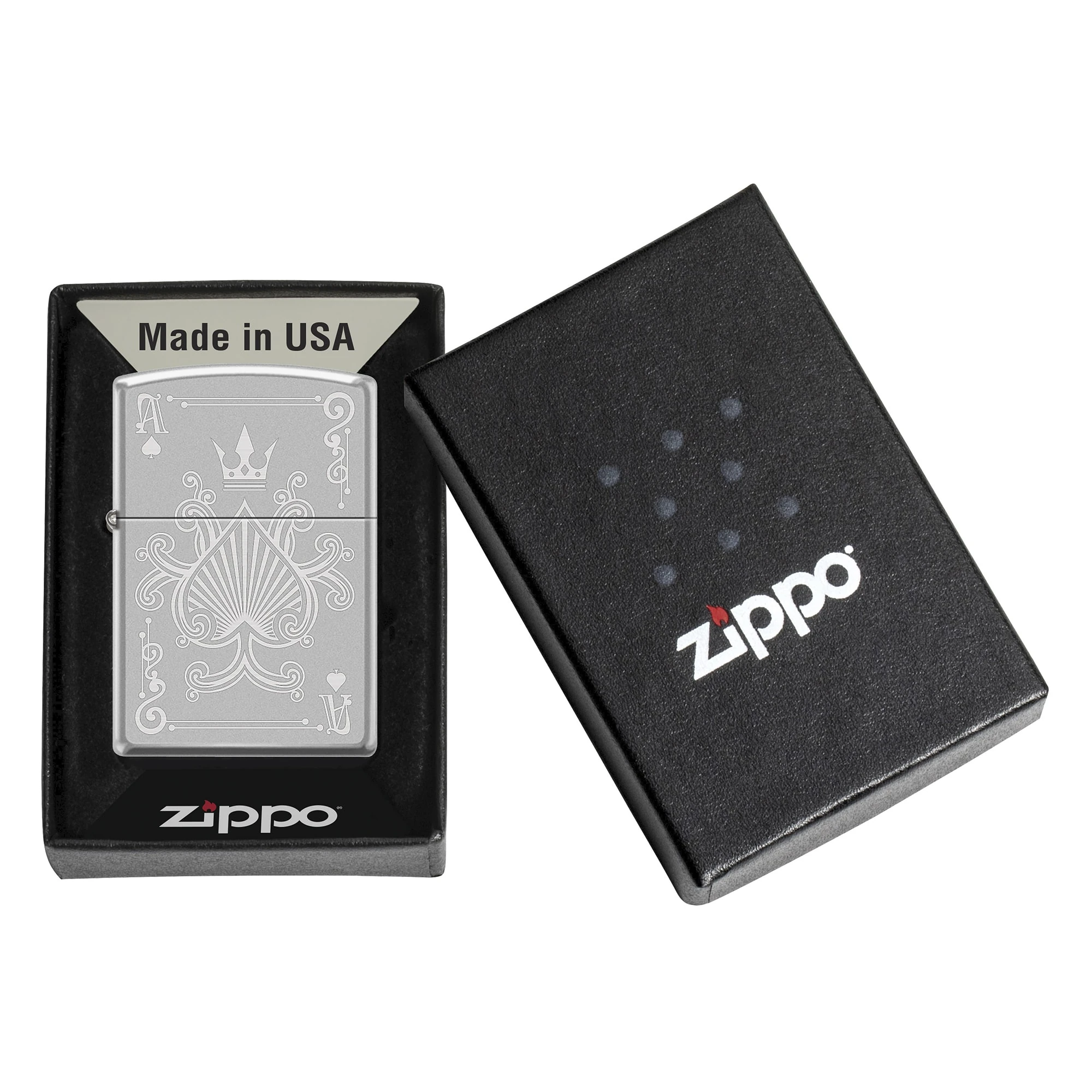 Zippo Ornate Ace Of Spades Design Çakmak - 205-122370