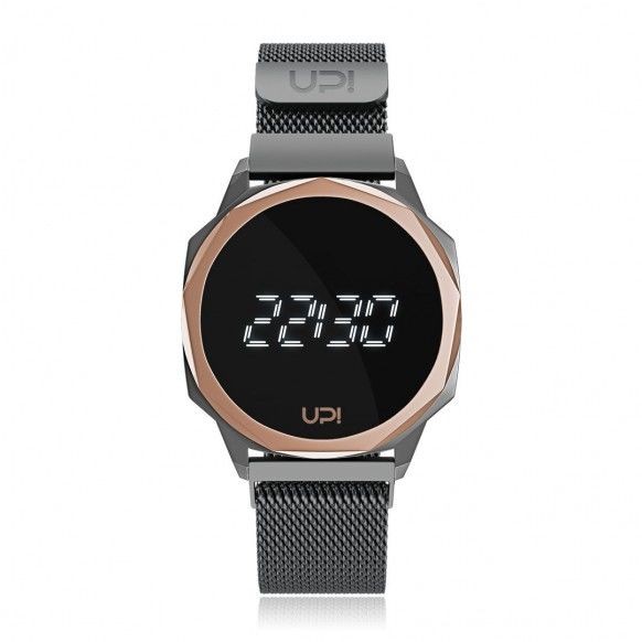 UPWATCH ICON GUN METAL LOOP BAND 1664