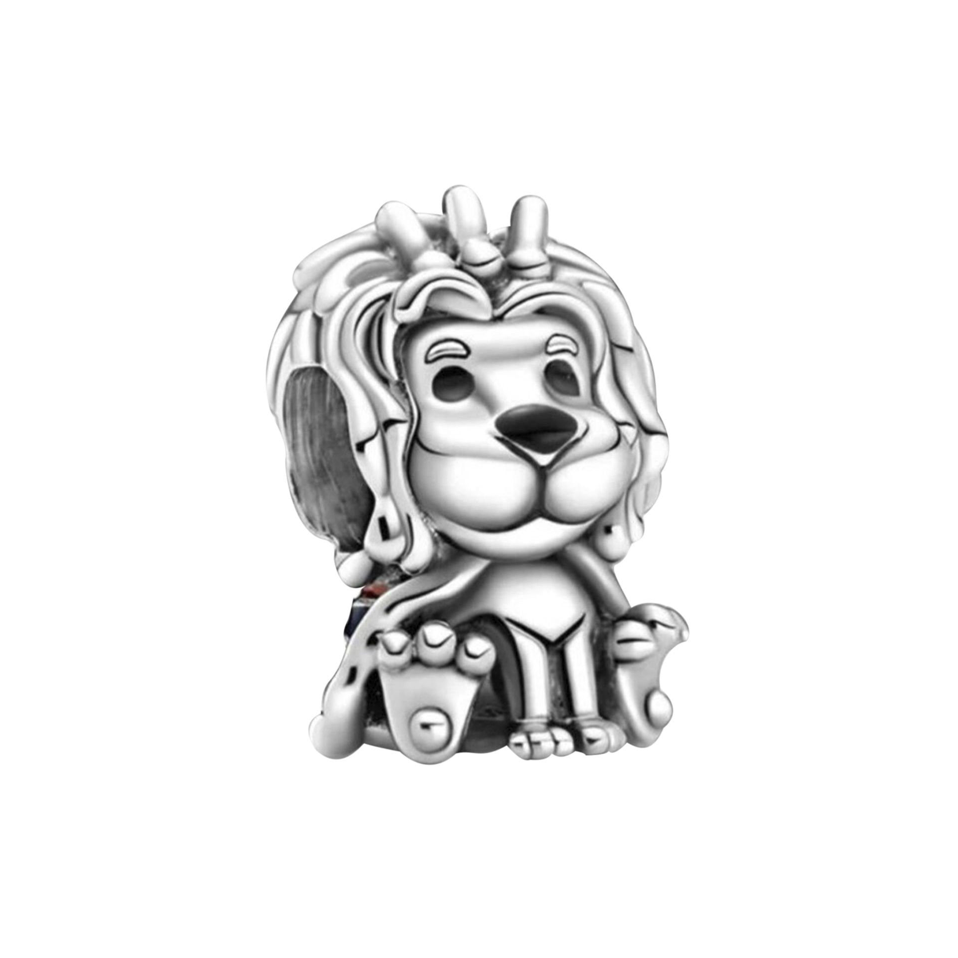 Nur Silver Aslan Gümüş Charm NUR-BL12432