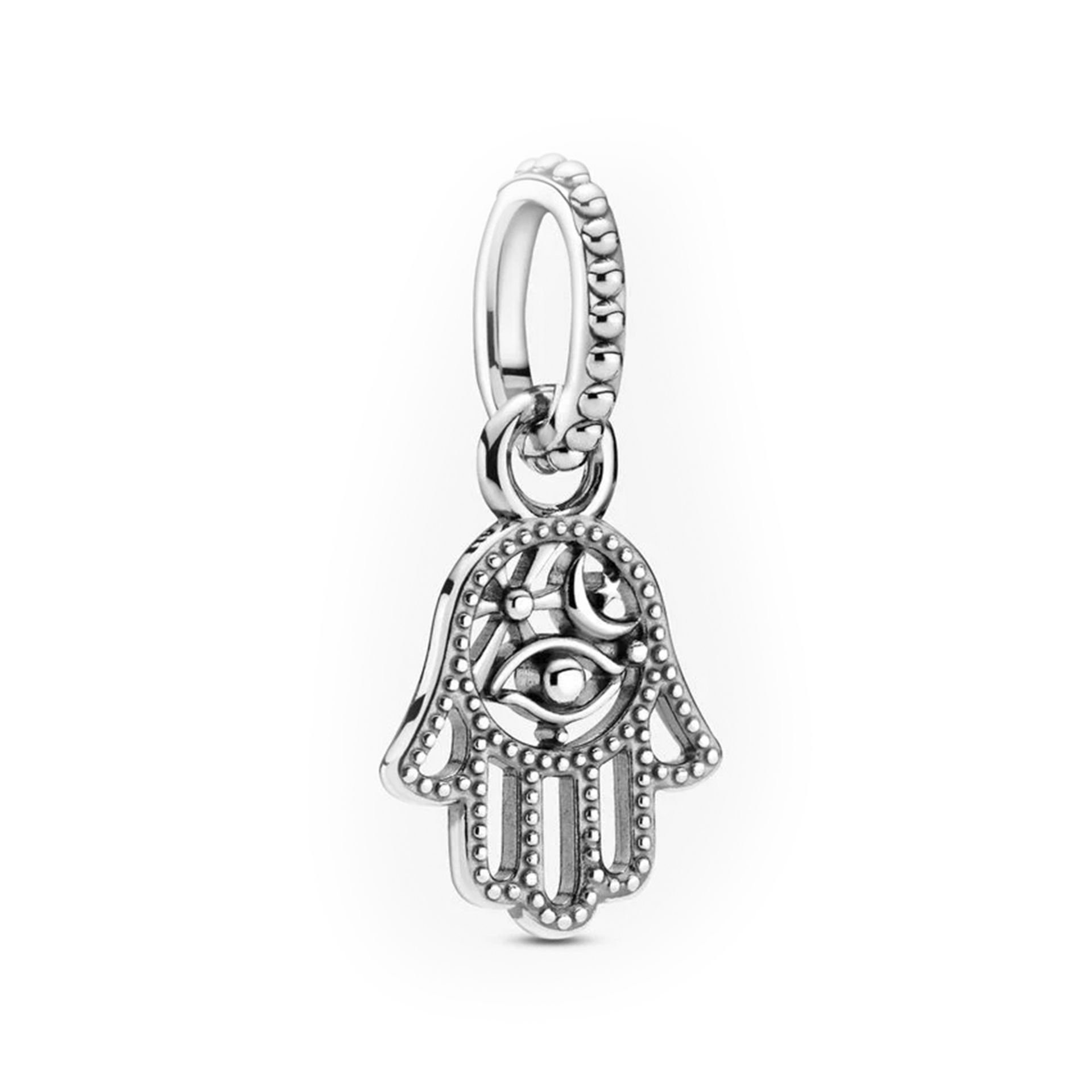 Nur Silver Sallantılı Fatma Ana Eli Gümüş Charm NUR-BL01992