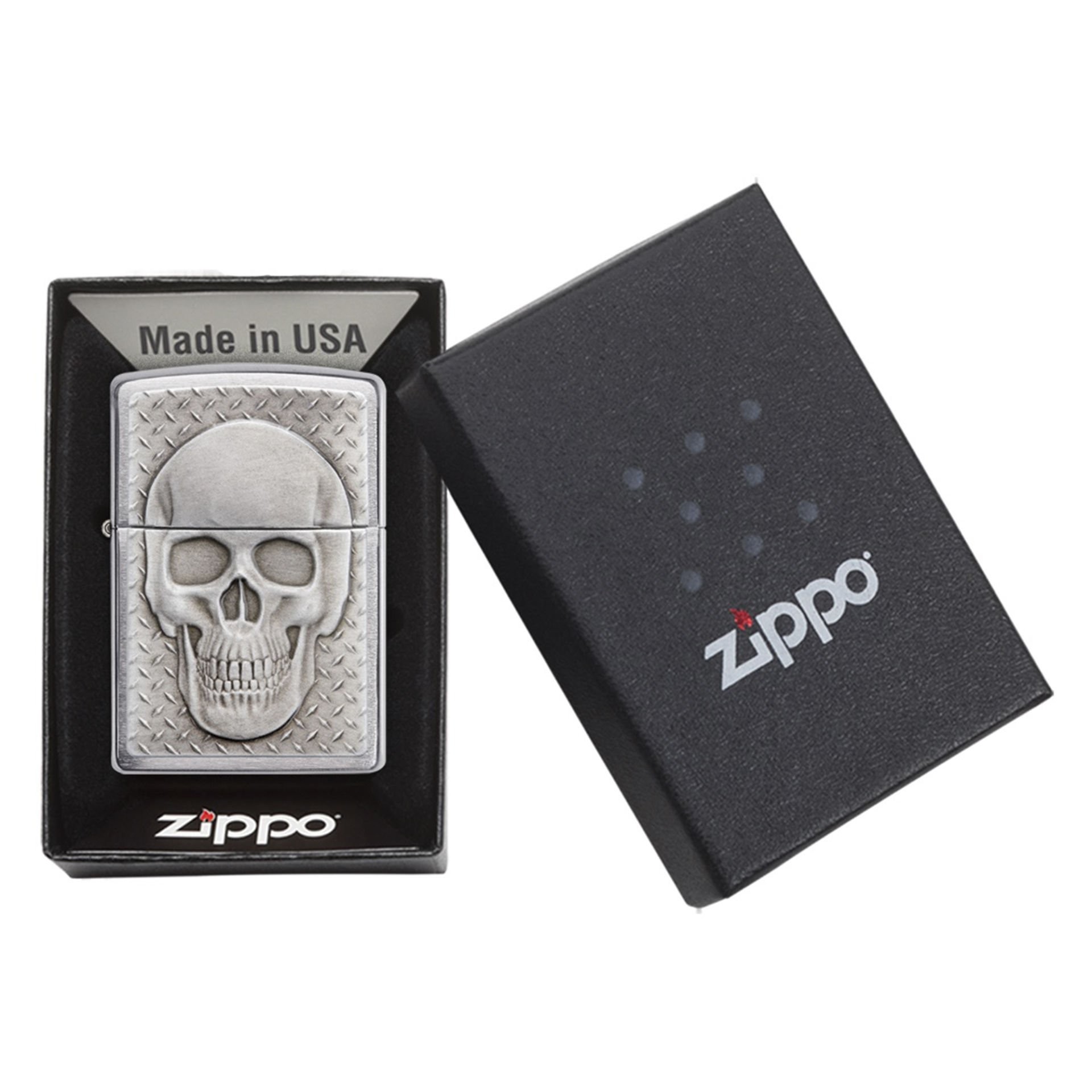 Zippo 200 Skull With Brain Surprise Çakmak 29818-069123