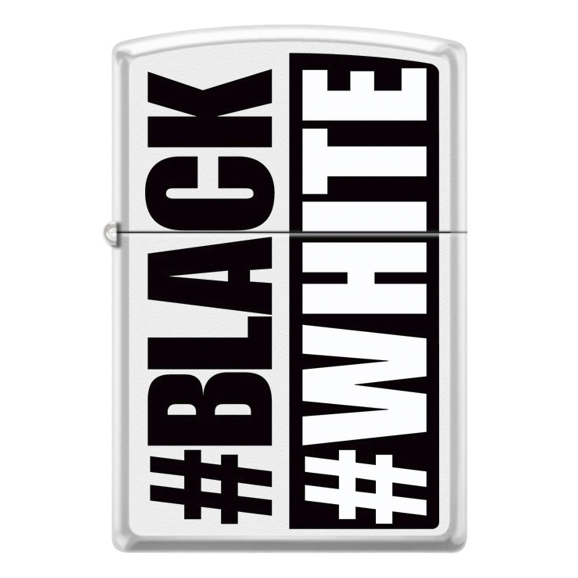 Zippo #Black/#White Çakmak 214-055400