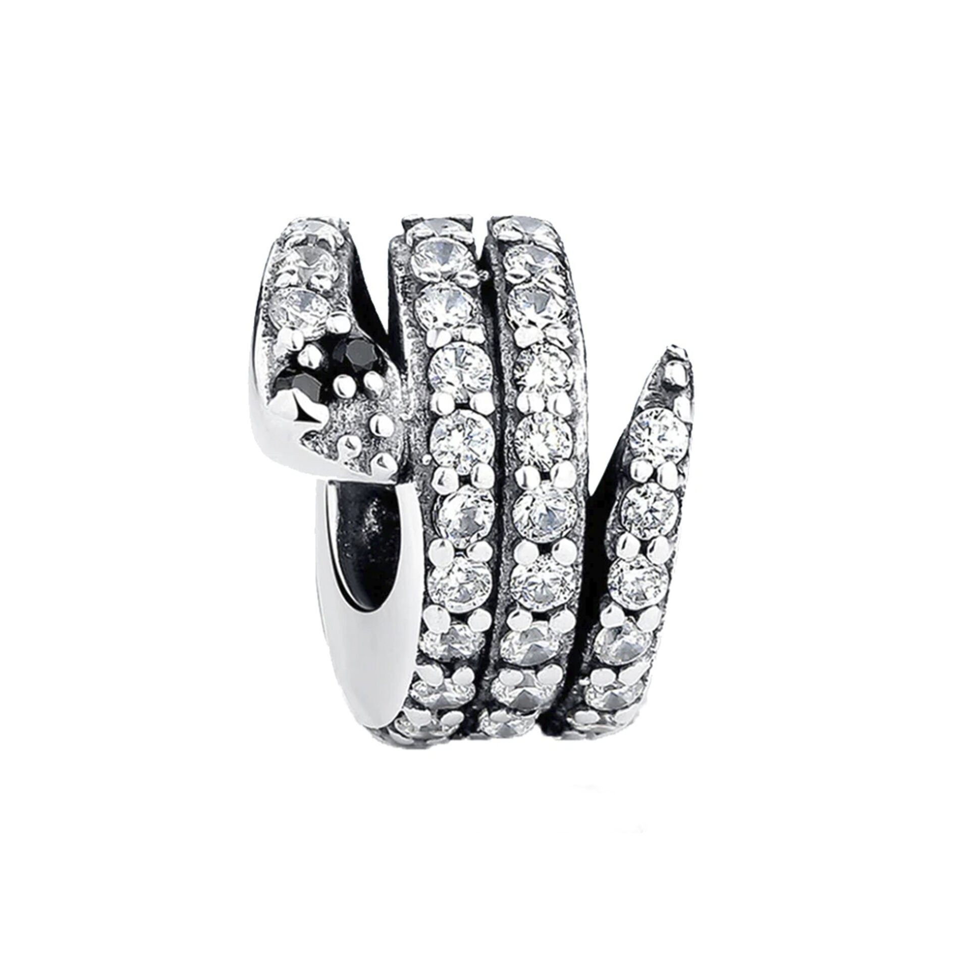 Nur Silver Yılan Gümüş Charm NUR-BL00078