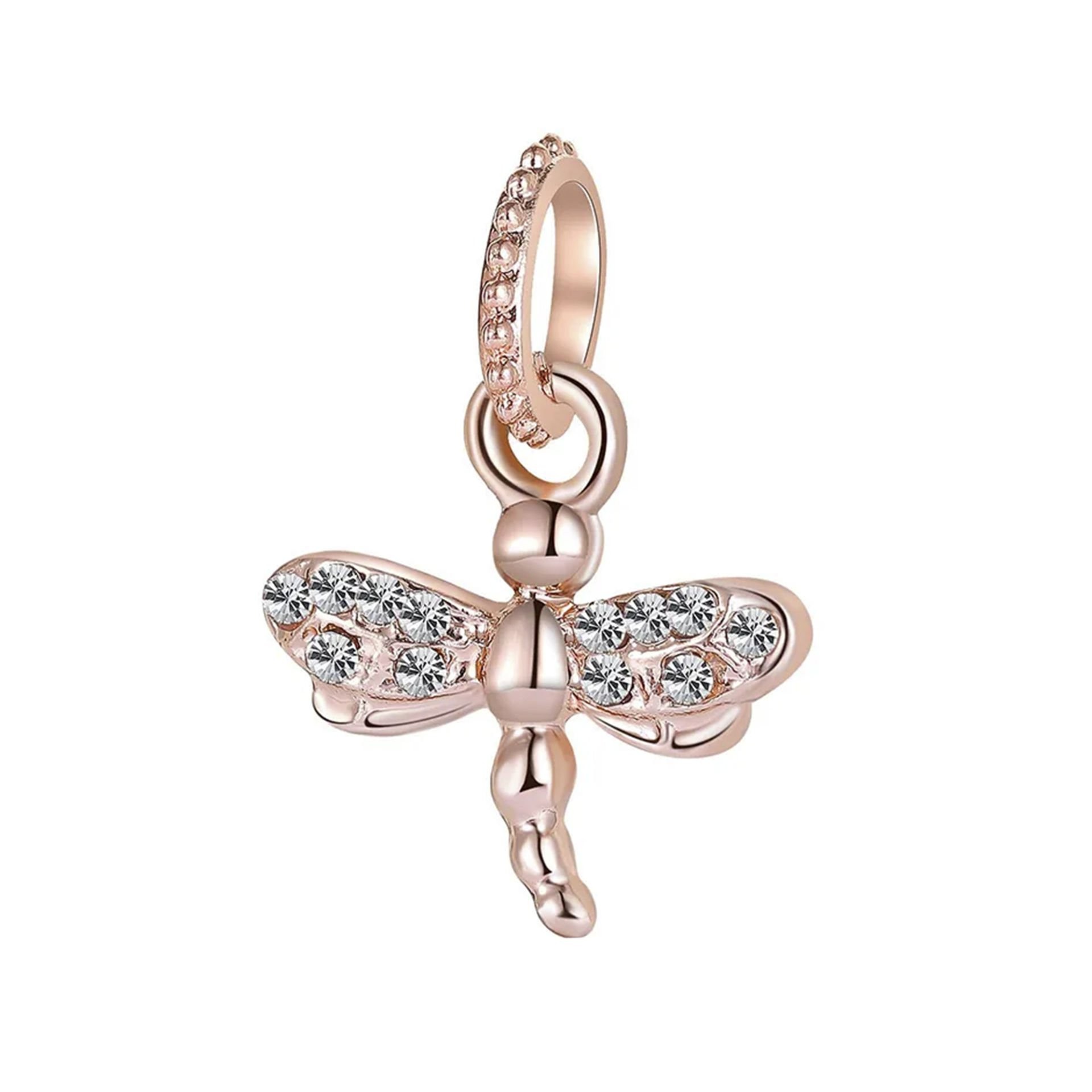 Nur Silver Sallantılı Rose Yusufcuk Gümüş Charm NUR-BL09909