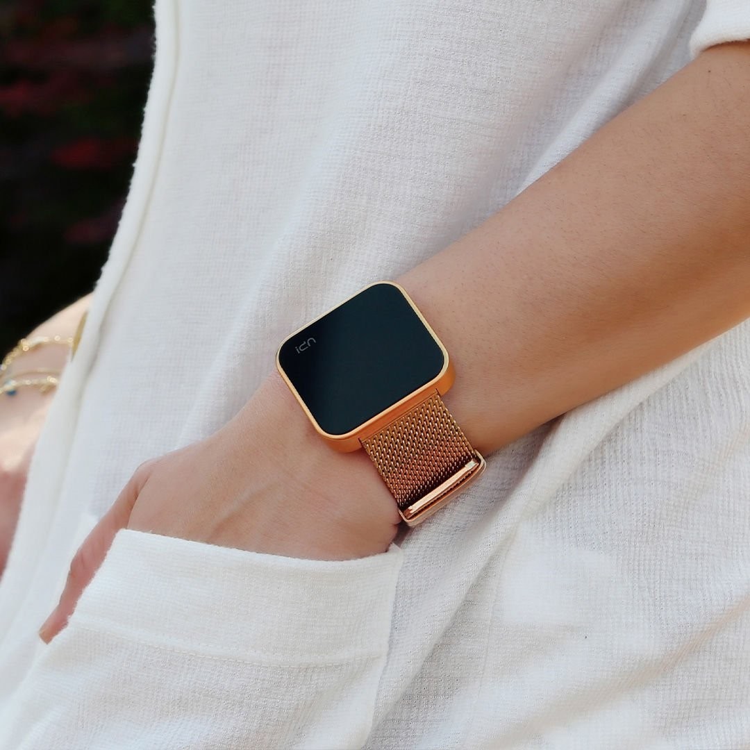 UPWATCH TOUCH SLIM STEEL ROSE GOLD 1478