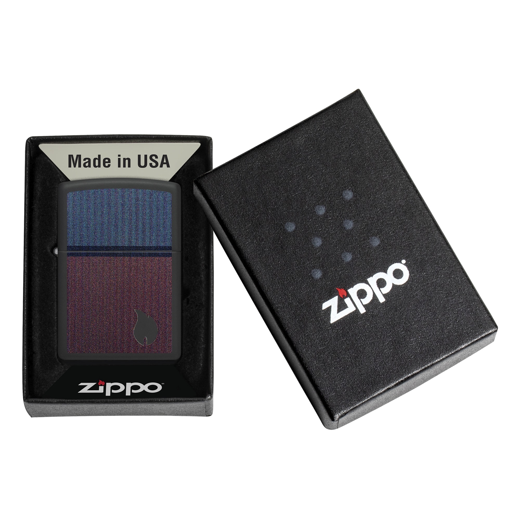 Zippo Two Tone Flame Design Çakmak - 46476-121928