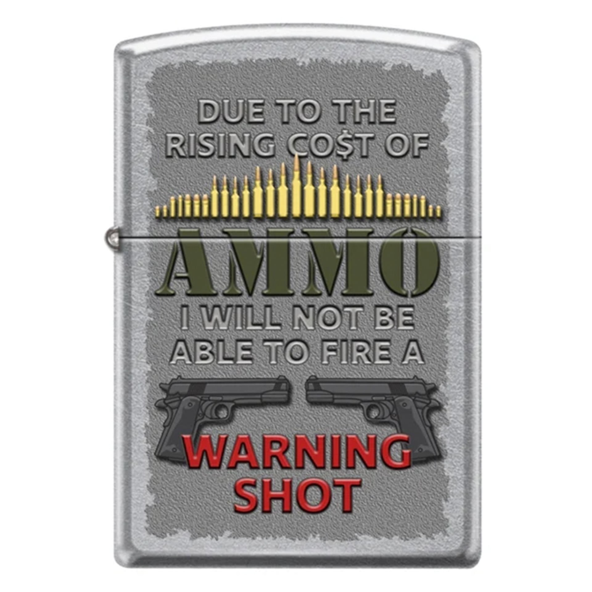 Zippo Rising Cost Of Ammo Çakmak 49007-00063-MODEL51