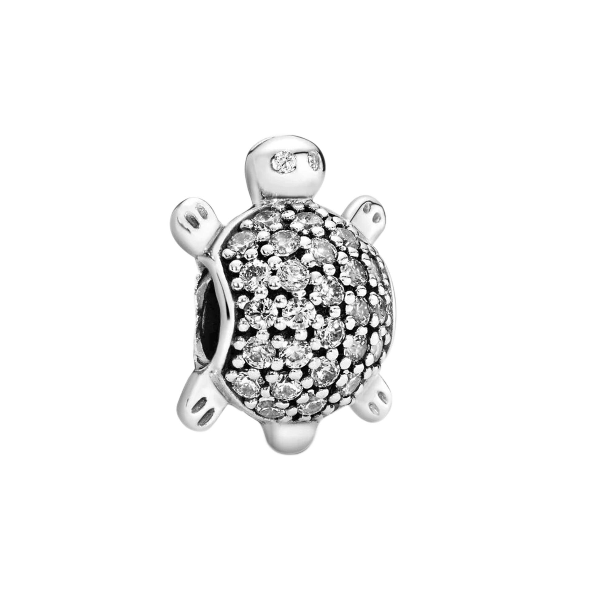 Nur Silver Kaplumbağa Gümüş Charm NUR-BL01236