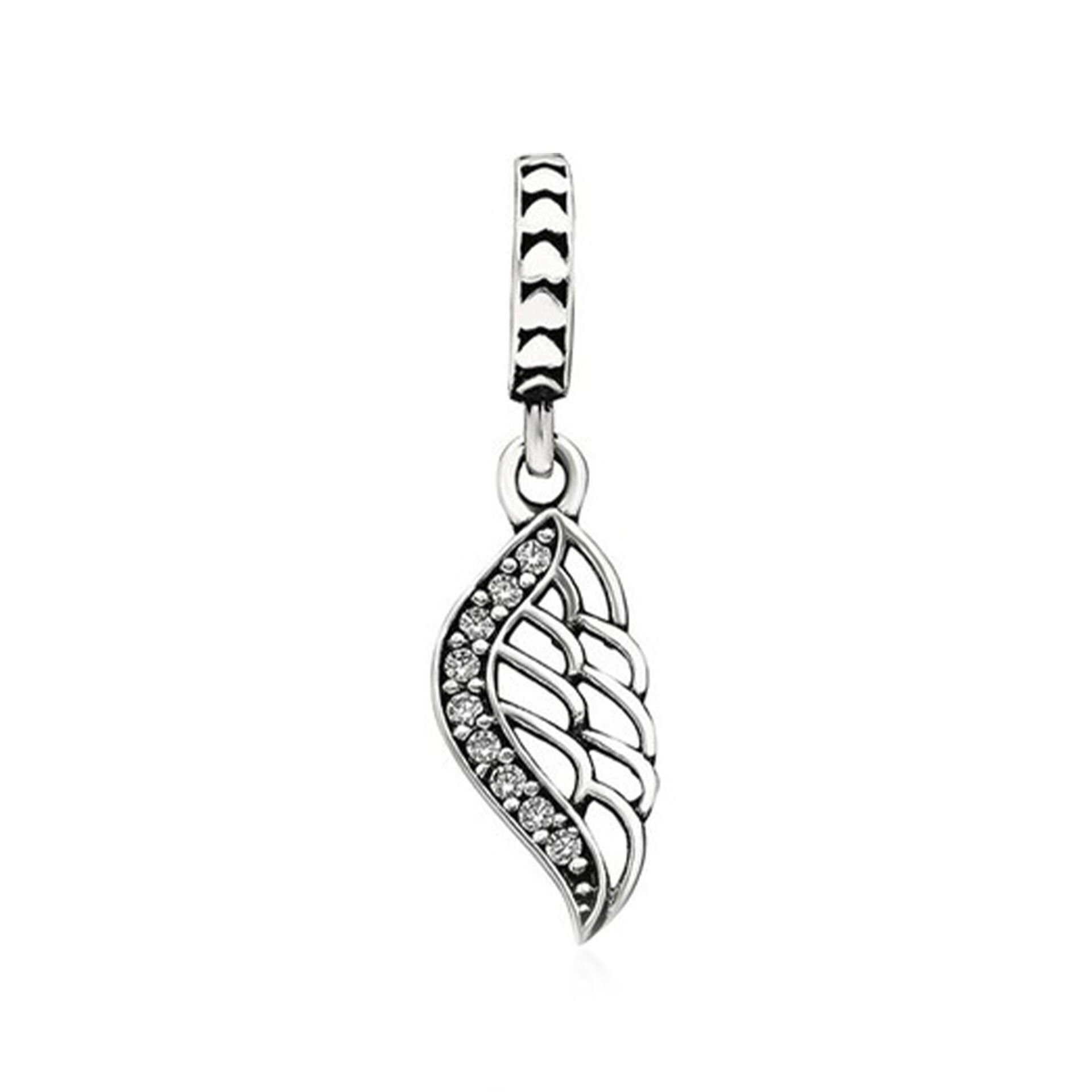 Nur Silver Kanat Gümüş Charm NUR-BL12437
