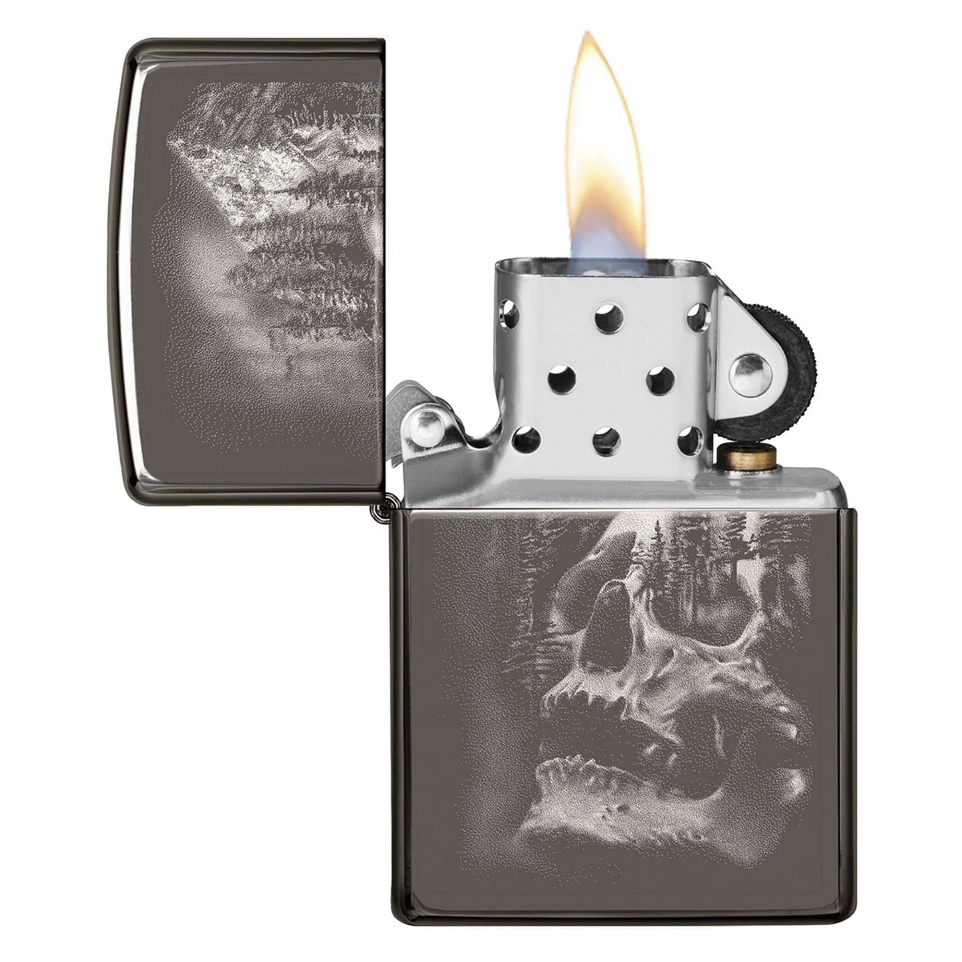 Zippo Skull Mountain Design Çakmak 49141-078549