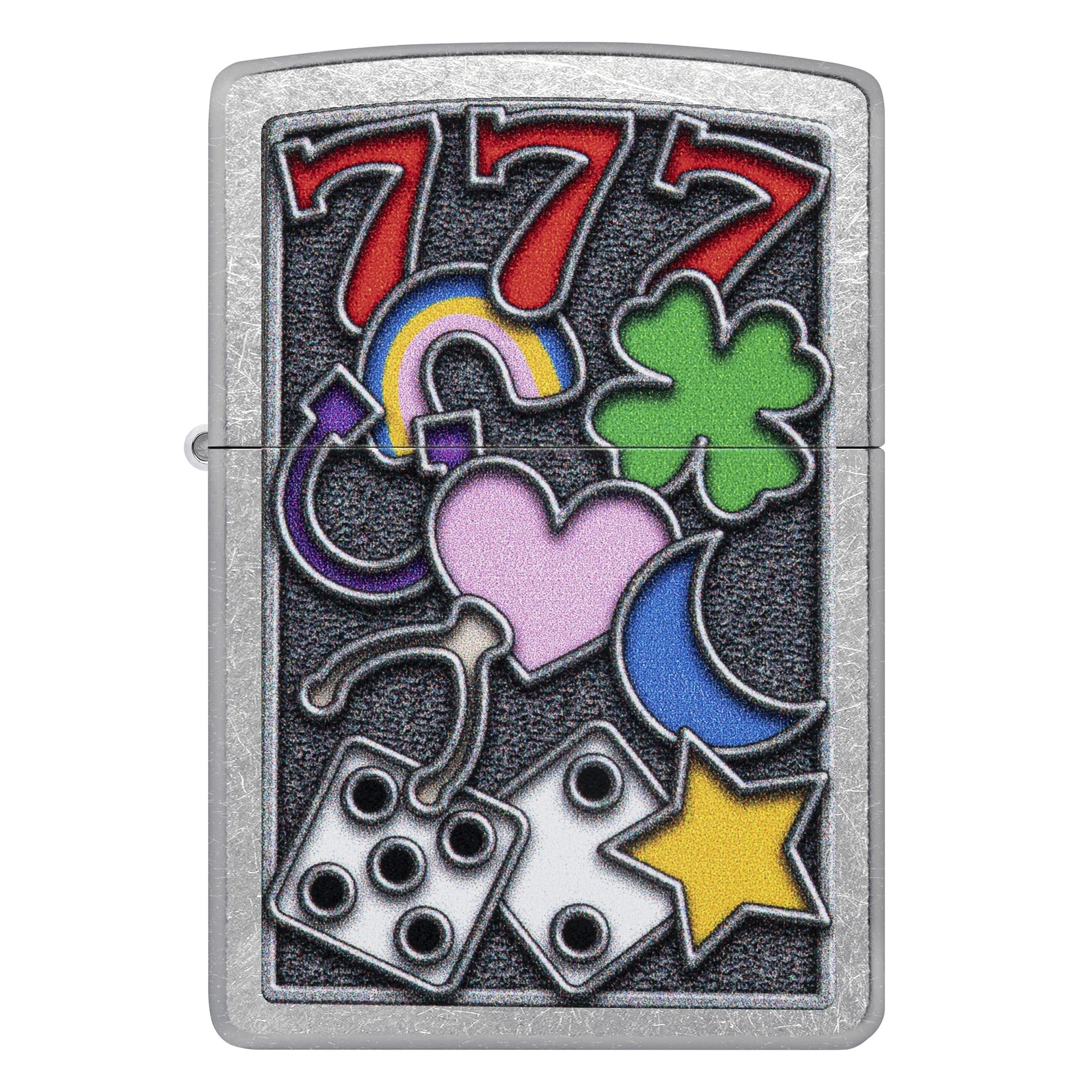 Zippo All Luck Design Çakmak - 48682-106799