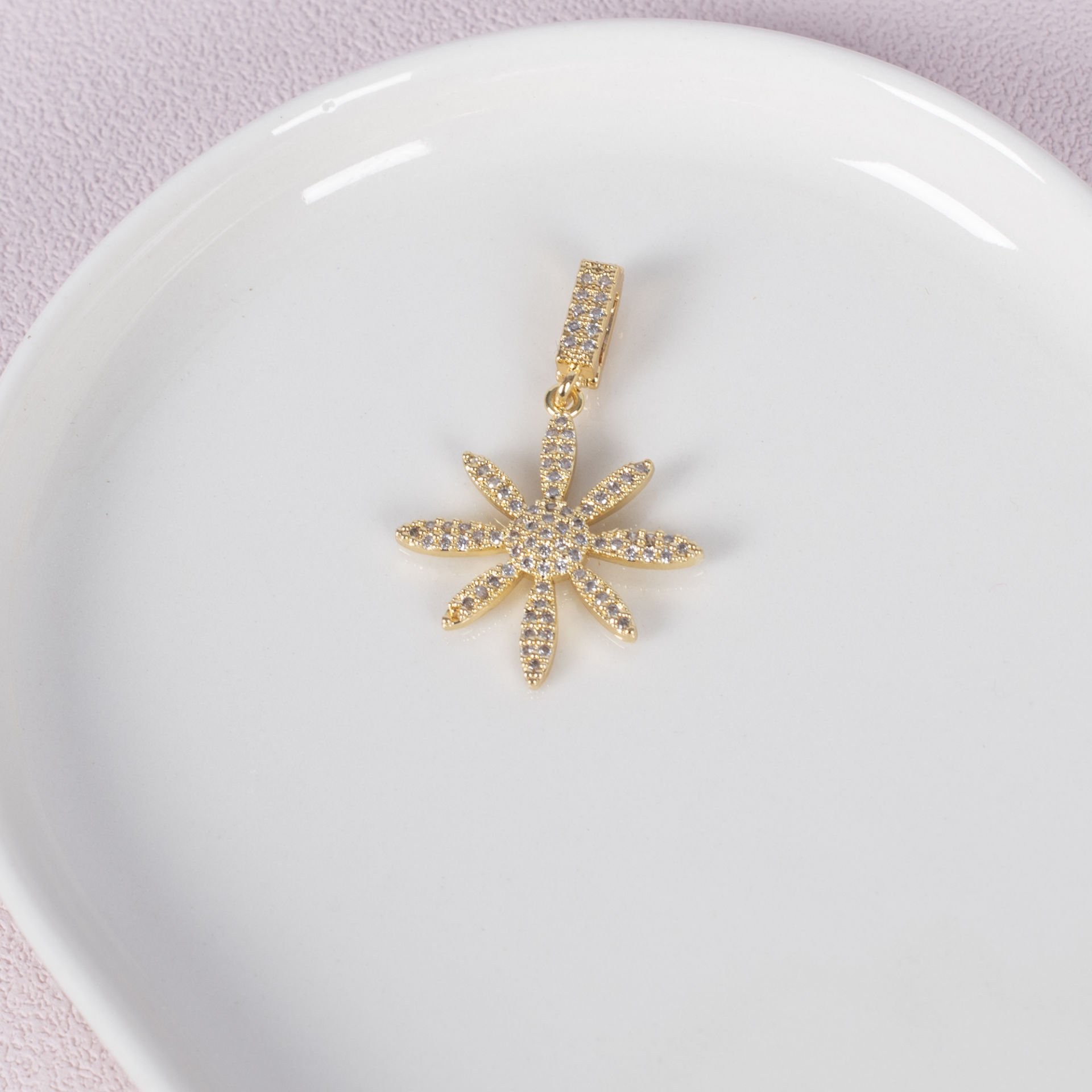 Nur Silver Papatya Çelik Ajda Charm NUR-AC000007