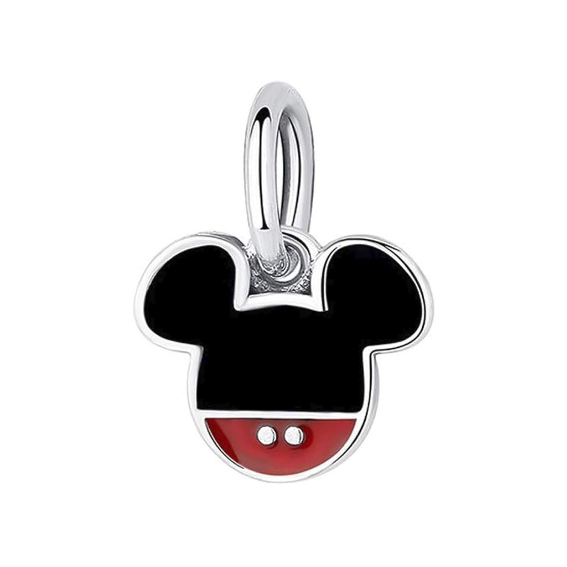 Nur Silver Mickey Mouse Gümüş Charm NUR-BL00091