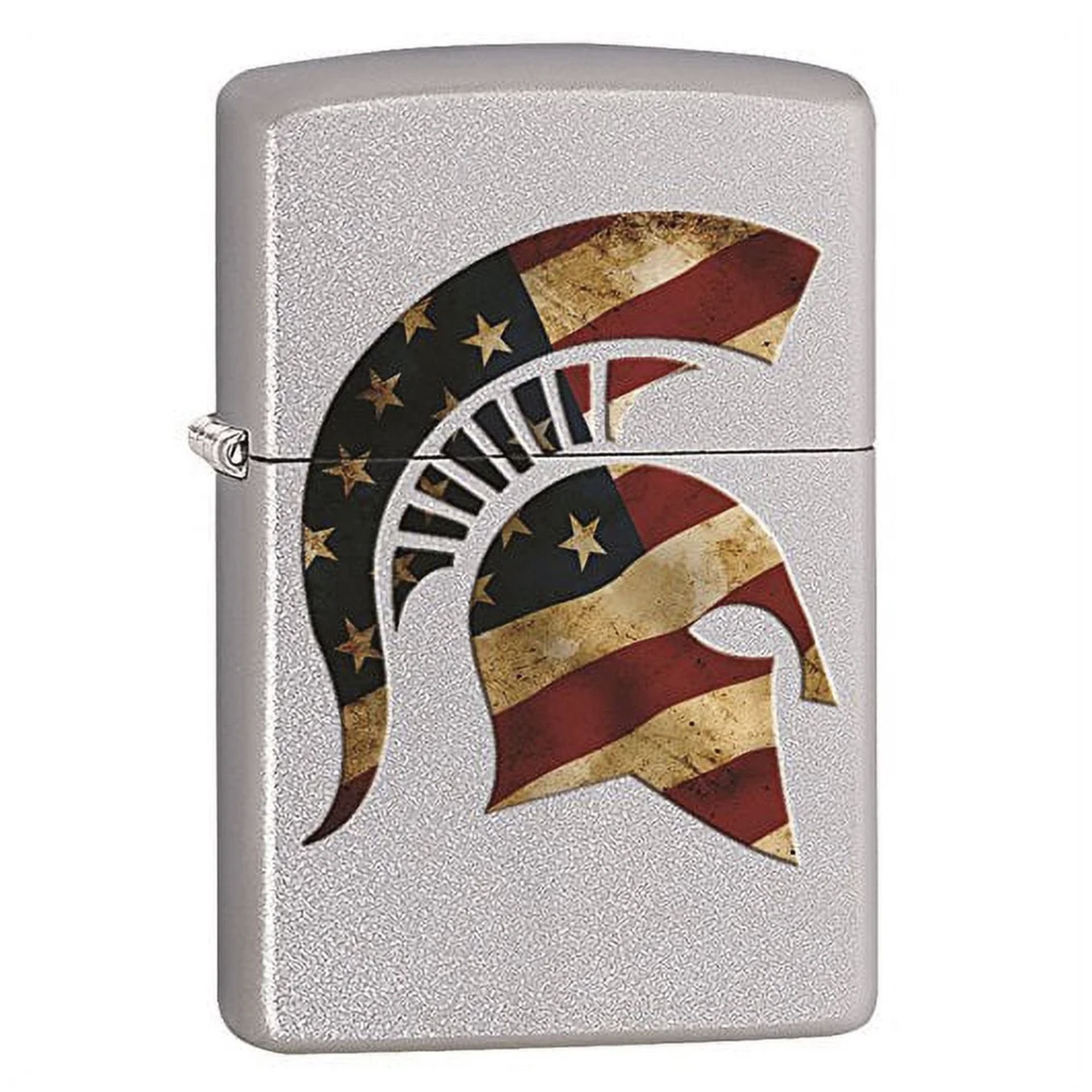 Zippo American Flag Spartan Custom Çakmak 49007-00062-MODEL02