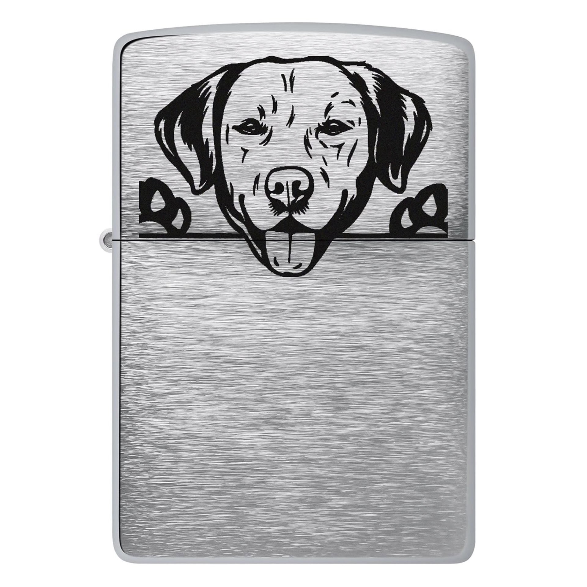 Zippo Labrador Design Windproof Pocket Çakmak 49007-00071-MODEL08
