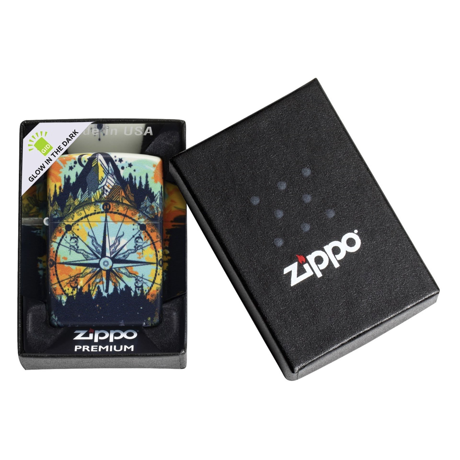 Zippo 49193 Compass Design Çakmak 49805-093920