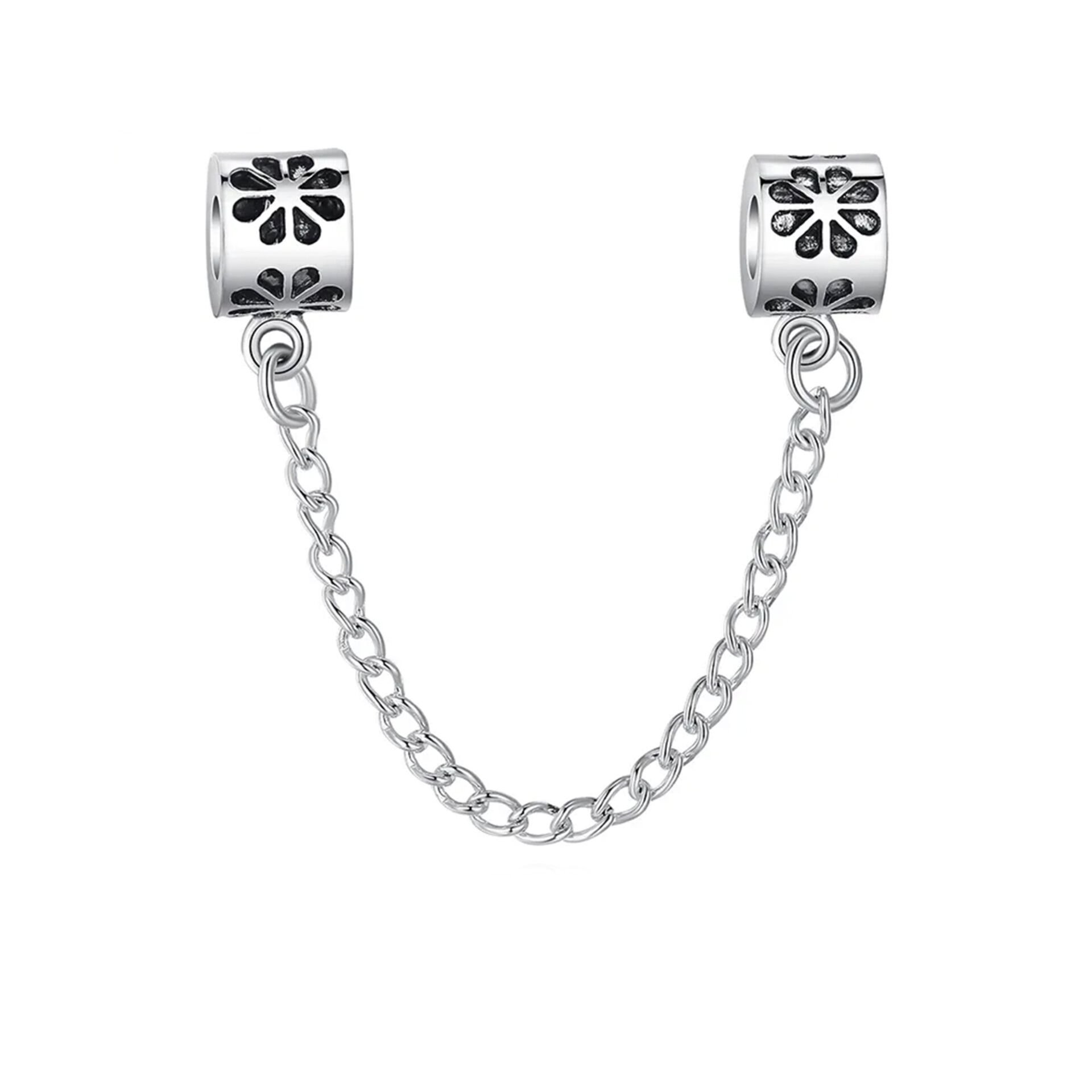 Nur Silver Güvenlik Zinciri Gümüş Charm NUR-BL12423