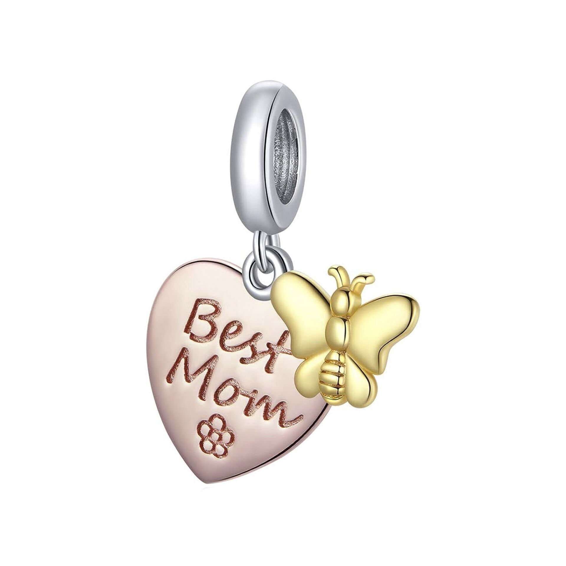 Nur Silver Best Friend Gümüş Charm NUR-BL12404