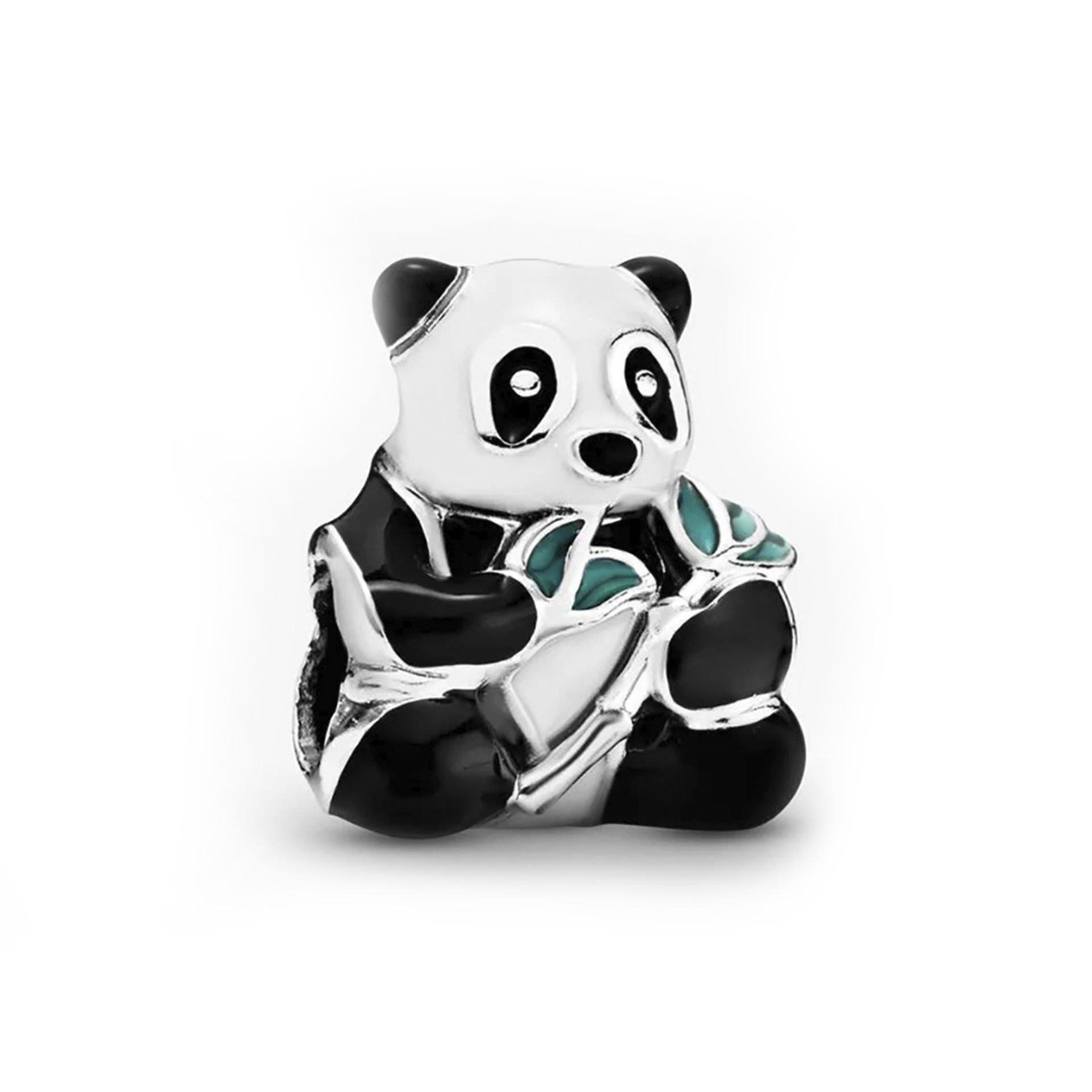 Nur Silver Panda Gümüş Charm NUR-BL01205
