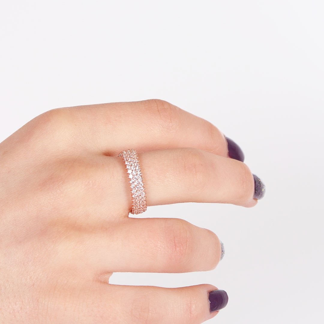 Nur Silver Tamtur Gümüş Yüzük NUR-YZ00408