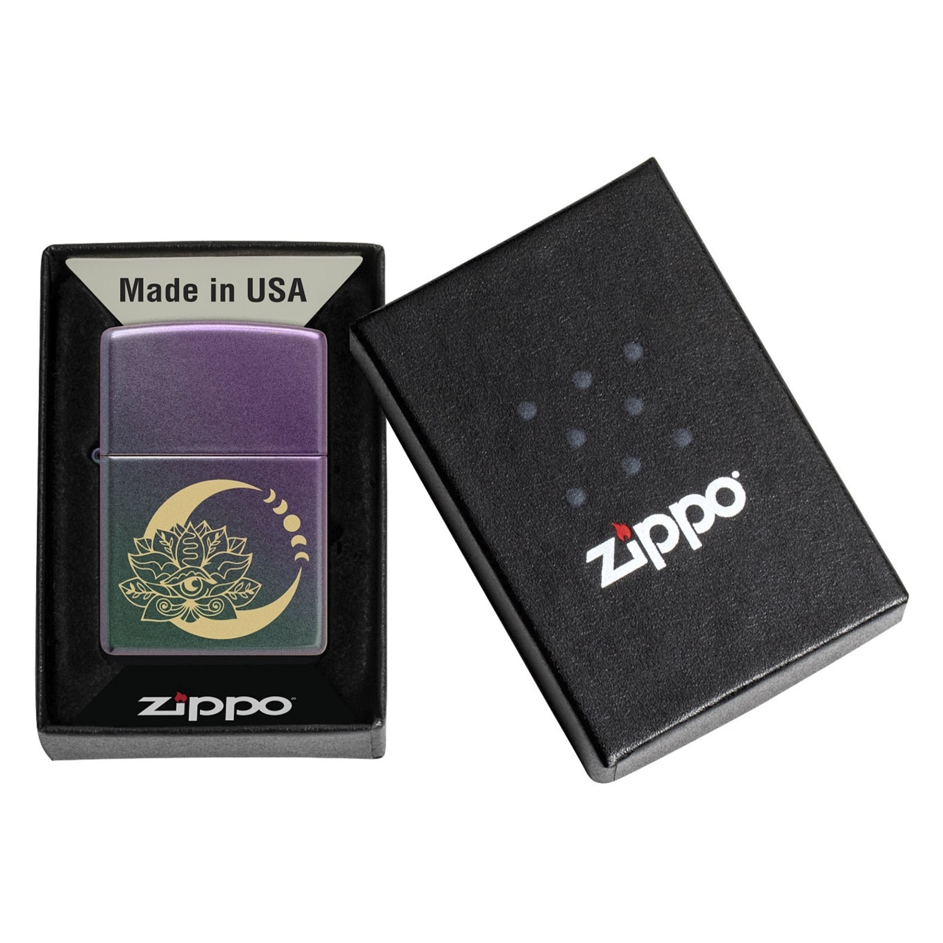 Zippo 49146 Lotus Moon Design Çakmak 48587-103660