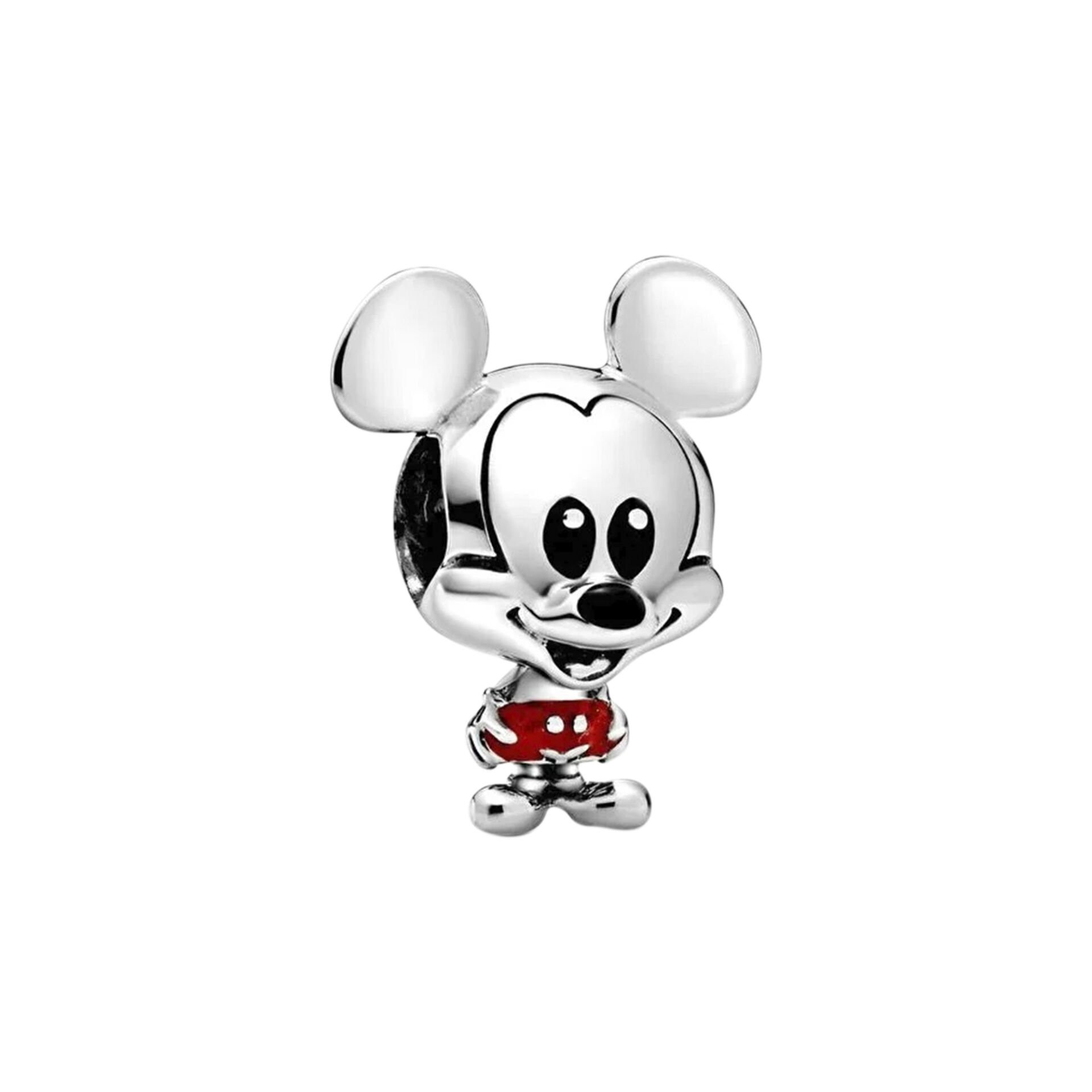 Nur Silver Mickey Mouse Gümüş Charm NUR-BL00200