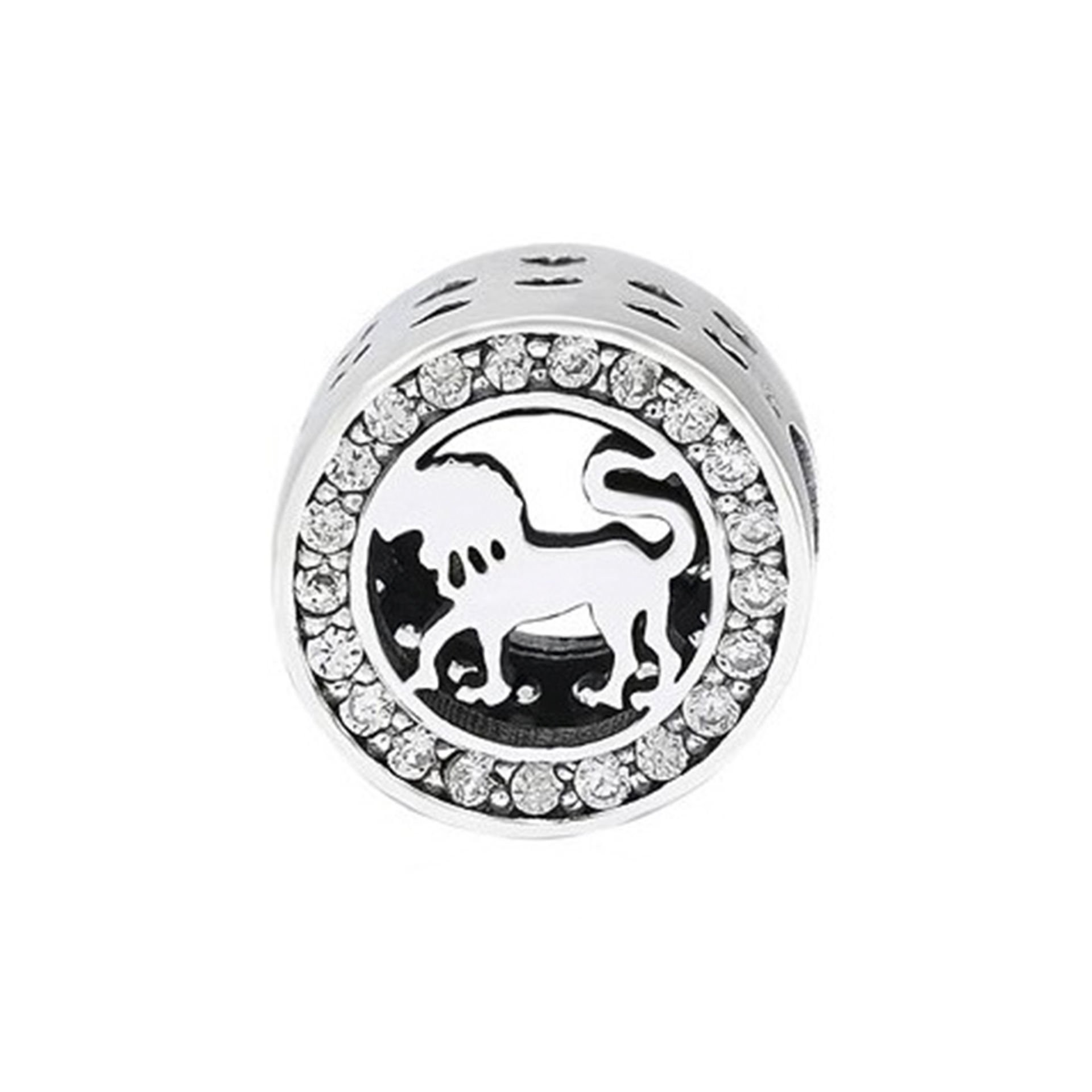 Nur Silver Aslan Burcu Gümüş Charm NUR-BL00207