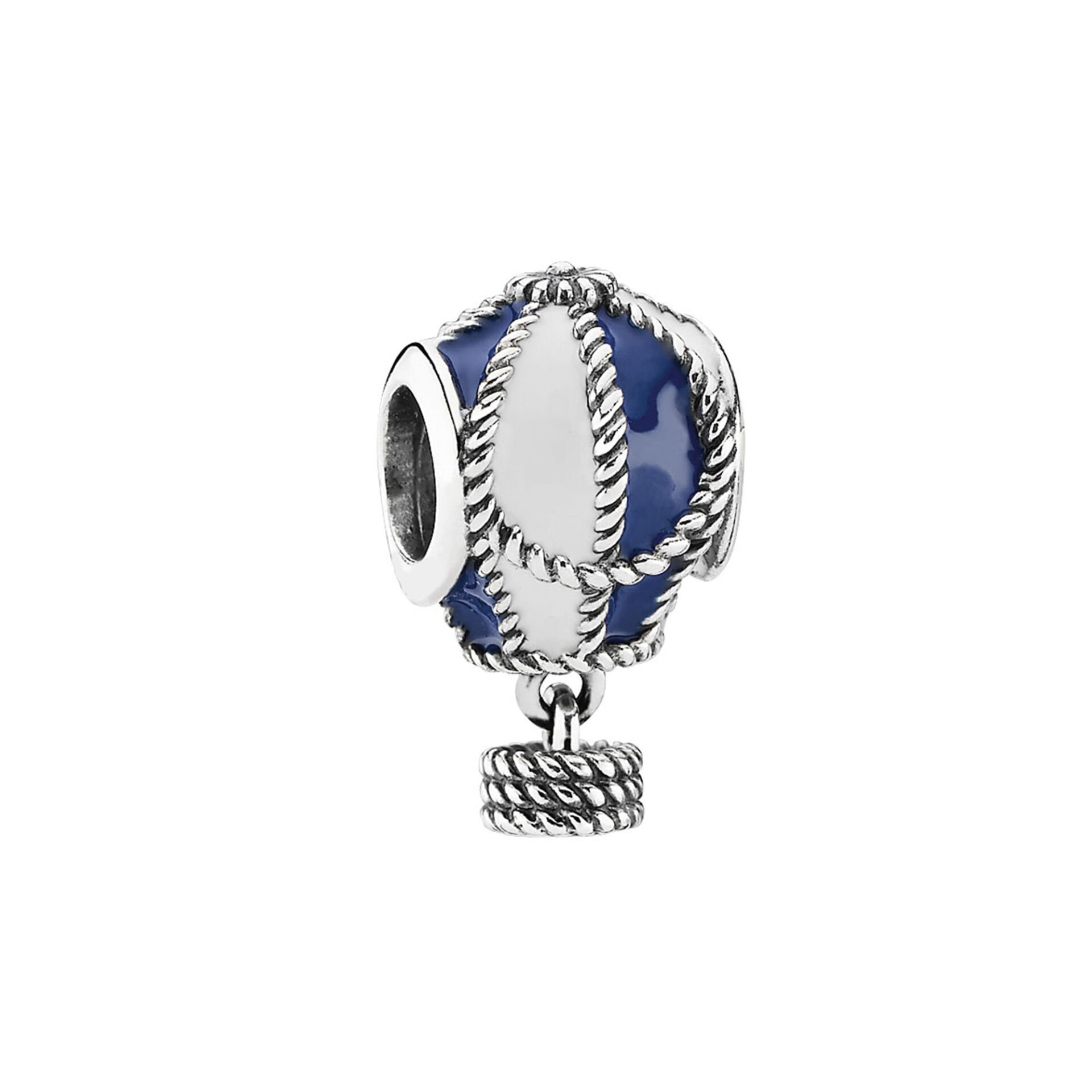Nur Silver Mavi Balon Gümüş Charm NUR-BL01253