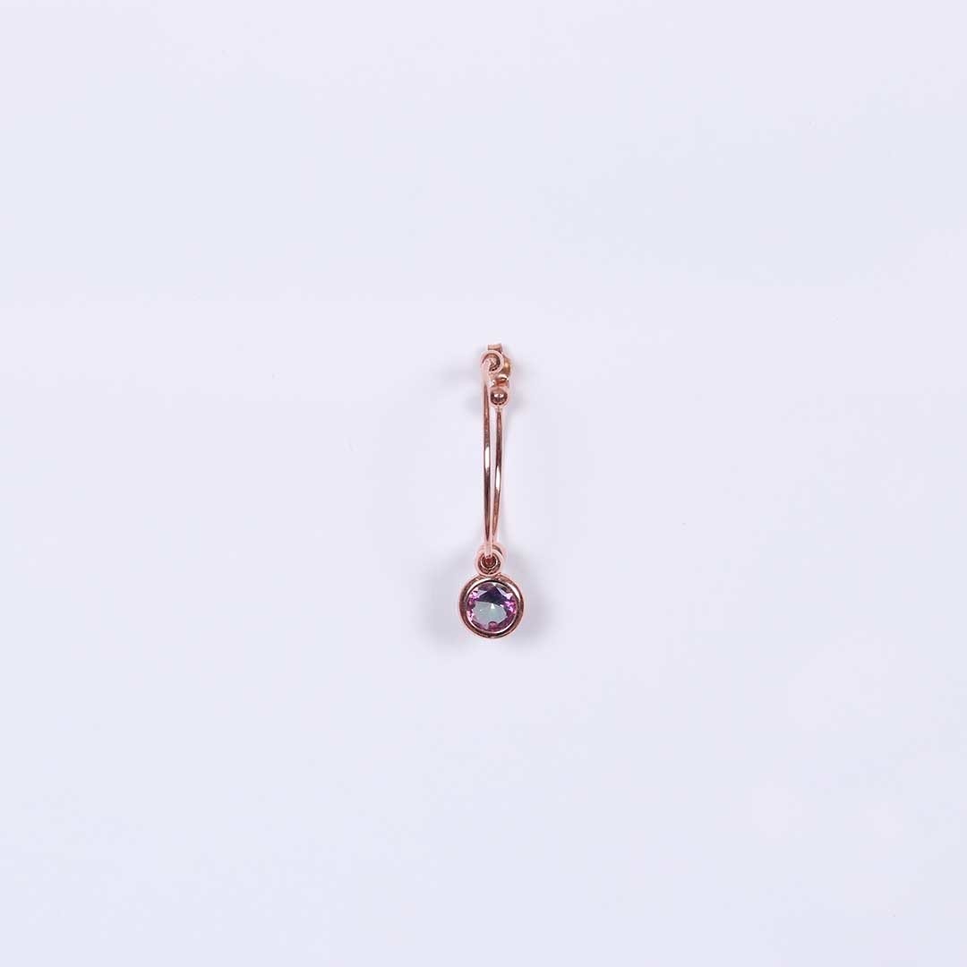 Nur Silver Sallantılı Gümüş Küpe NUR-KP10051