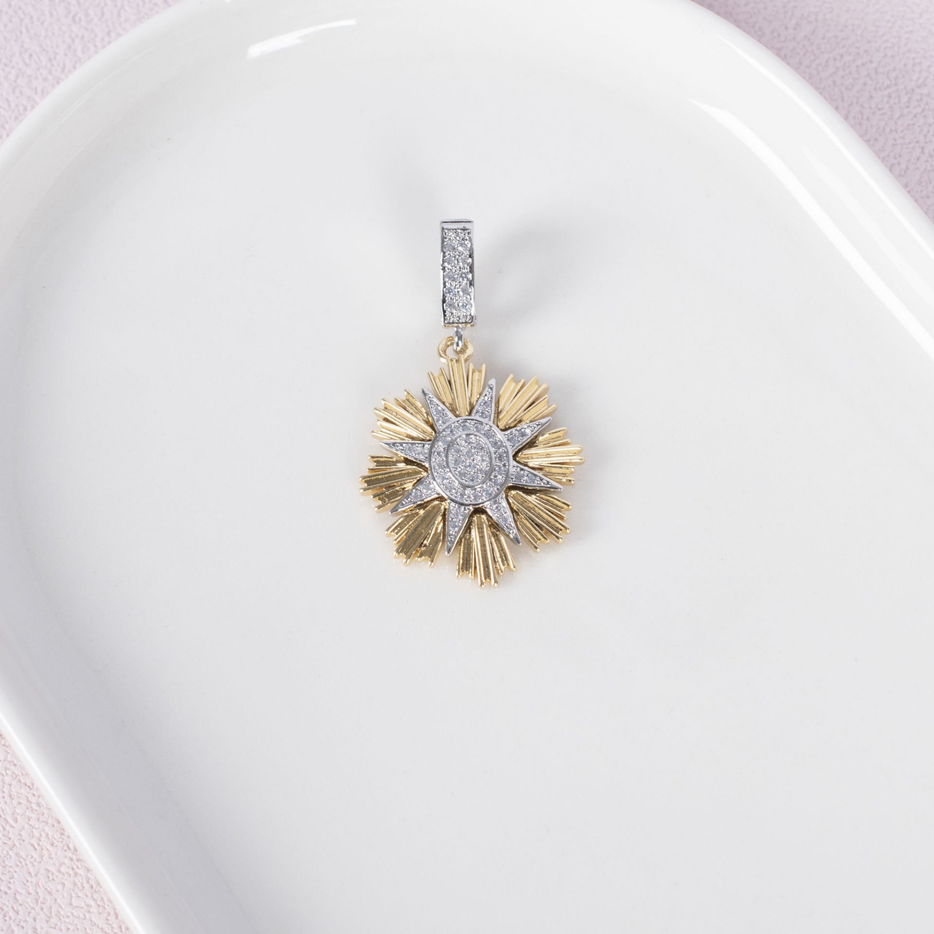 Nur Silver Tasarım Çelik Ajda Charm NUR-AC000014